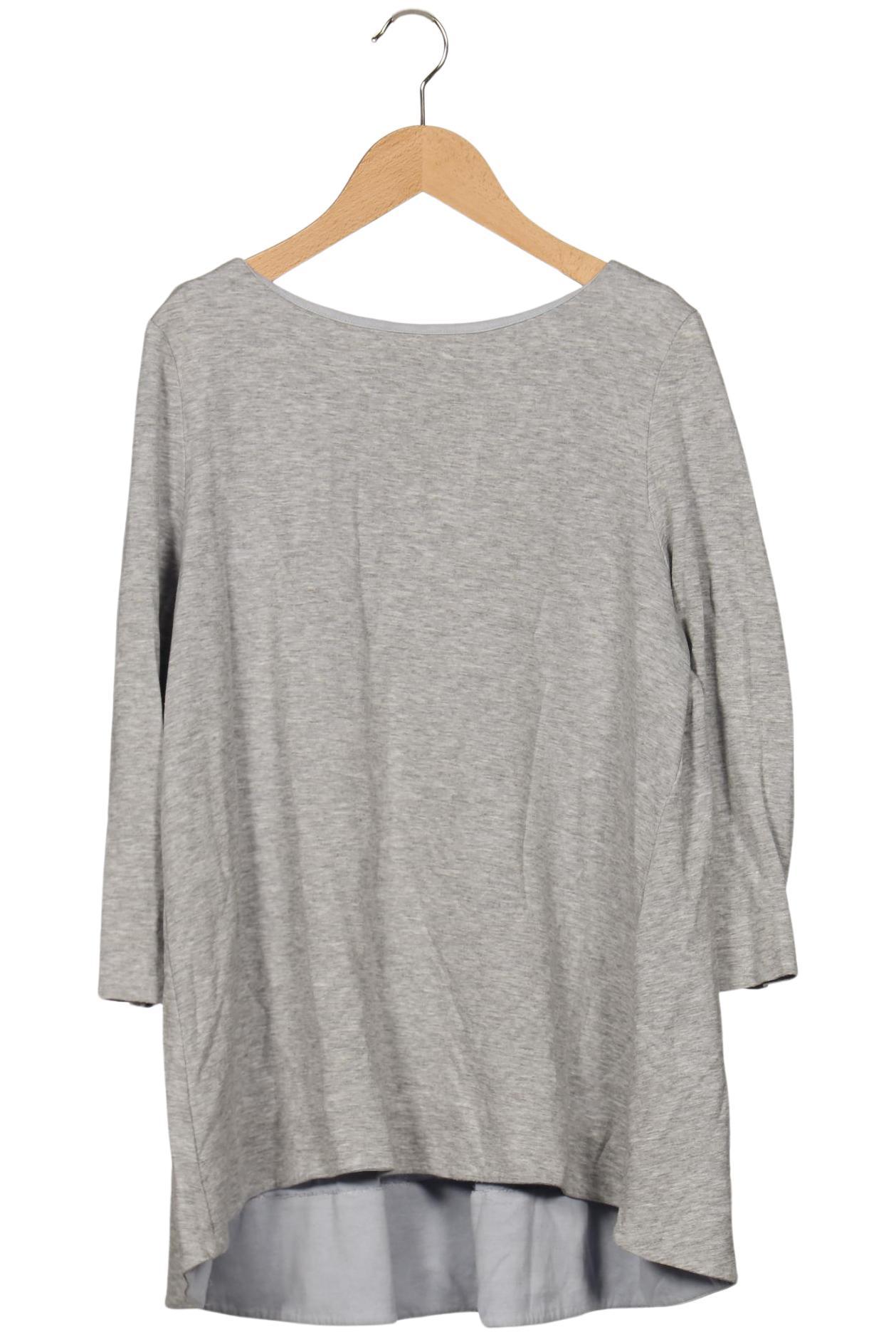

COS Damen Langarmshirt, grau, Gr. 38