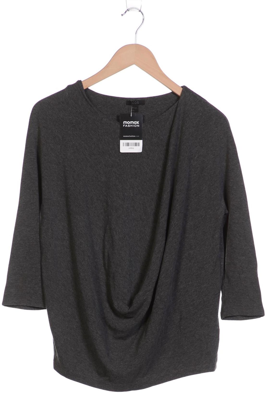 

COS Damen Langarmshirt, grau, Gr. 36