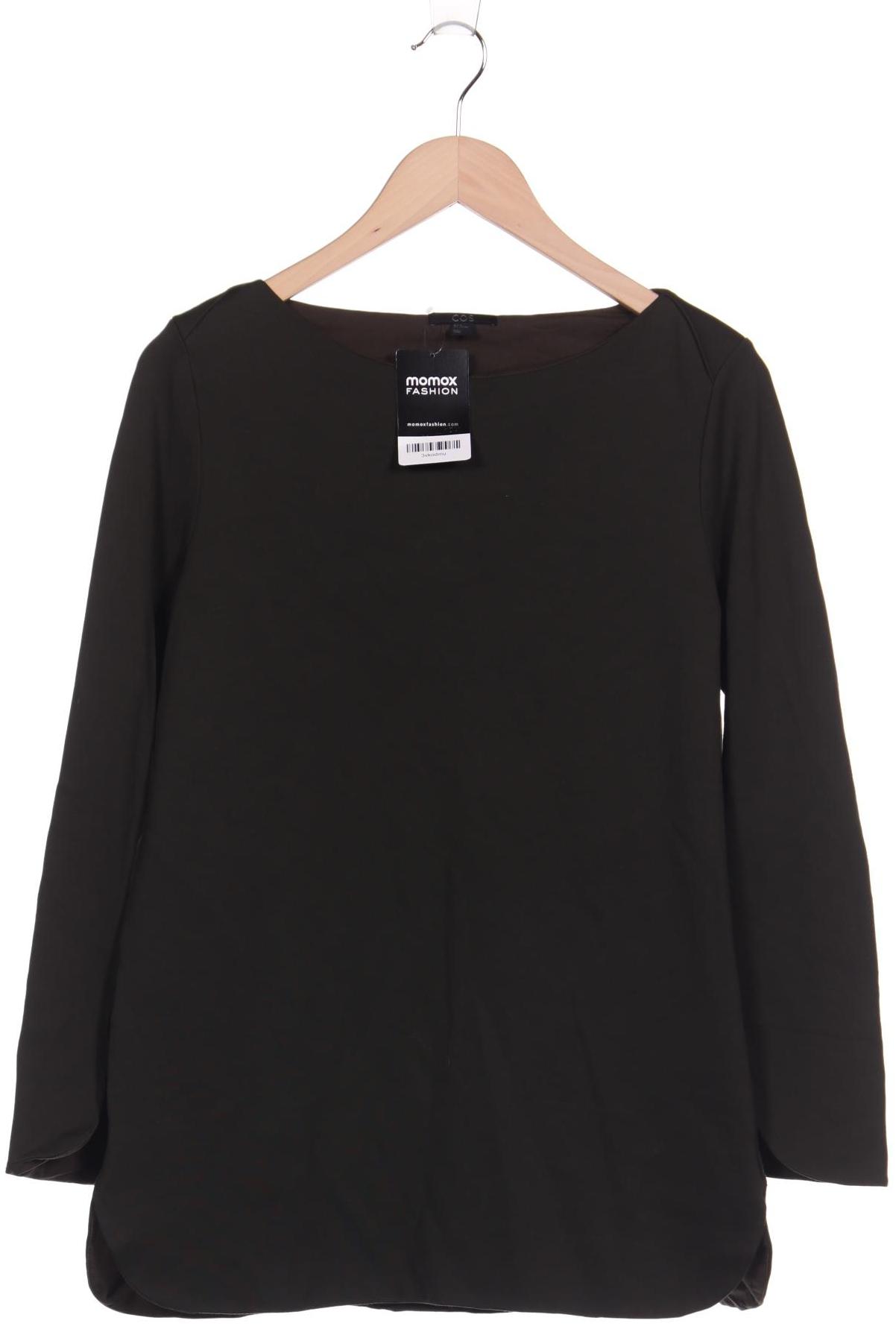 

COS Damen Langarmshirt, grün, Gr. 38