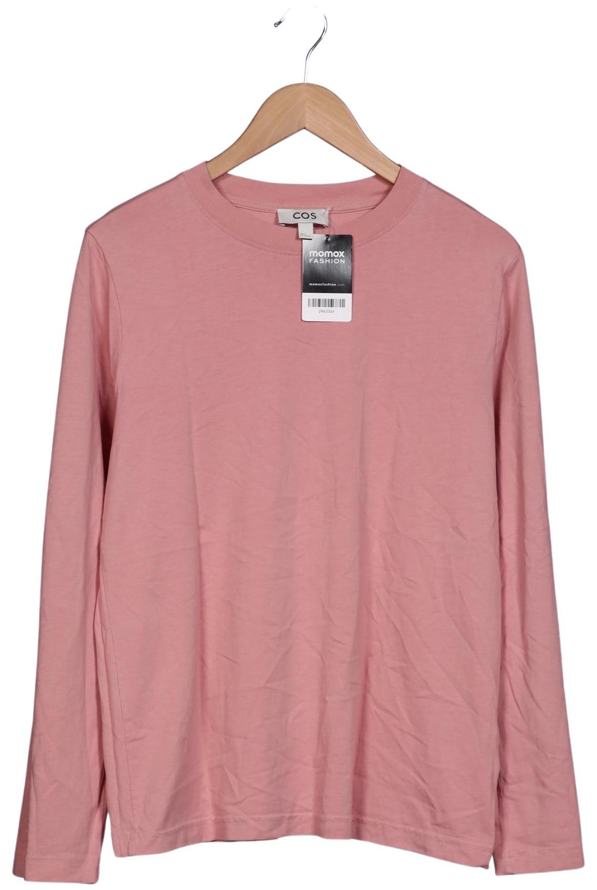 

COS Damen Langarmshirt, pink, Gr. 38