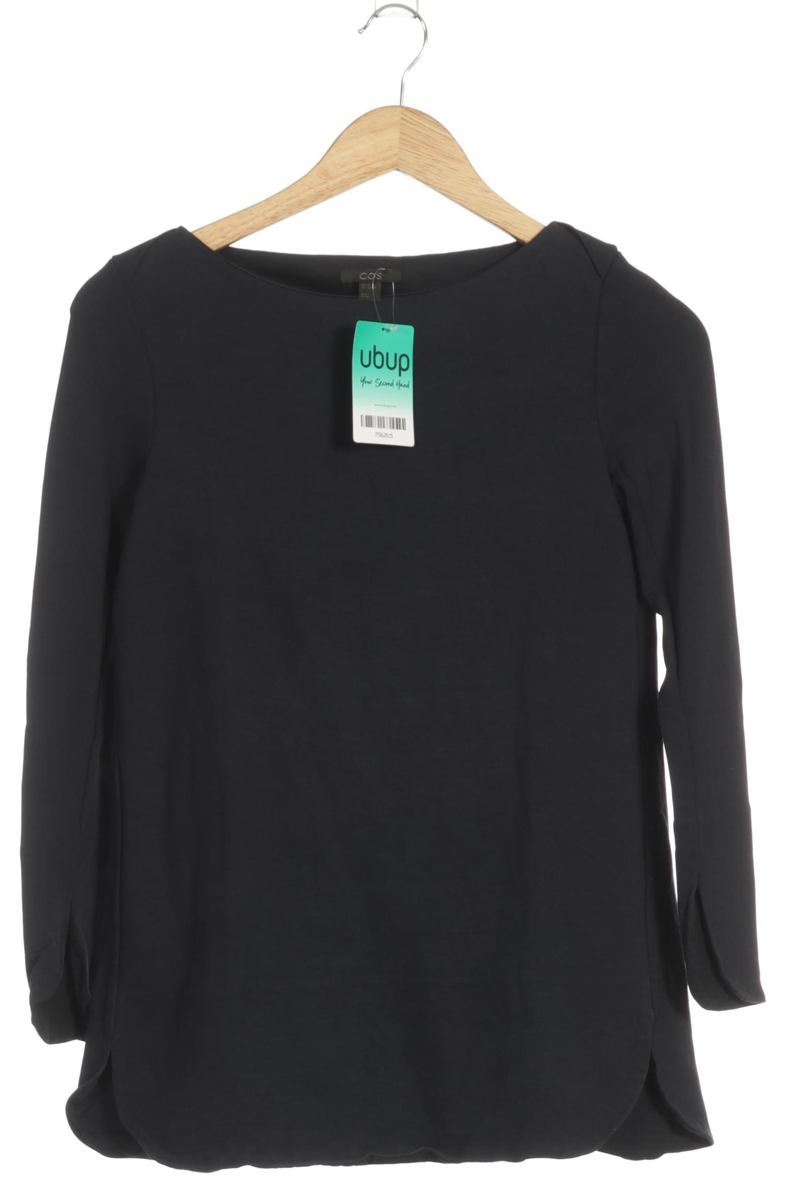 

COS Damen Langarmshirt, blau, Gr. 34