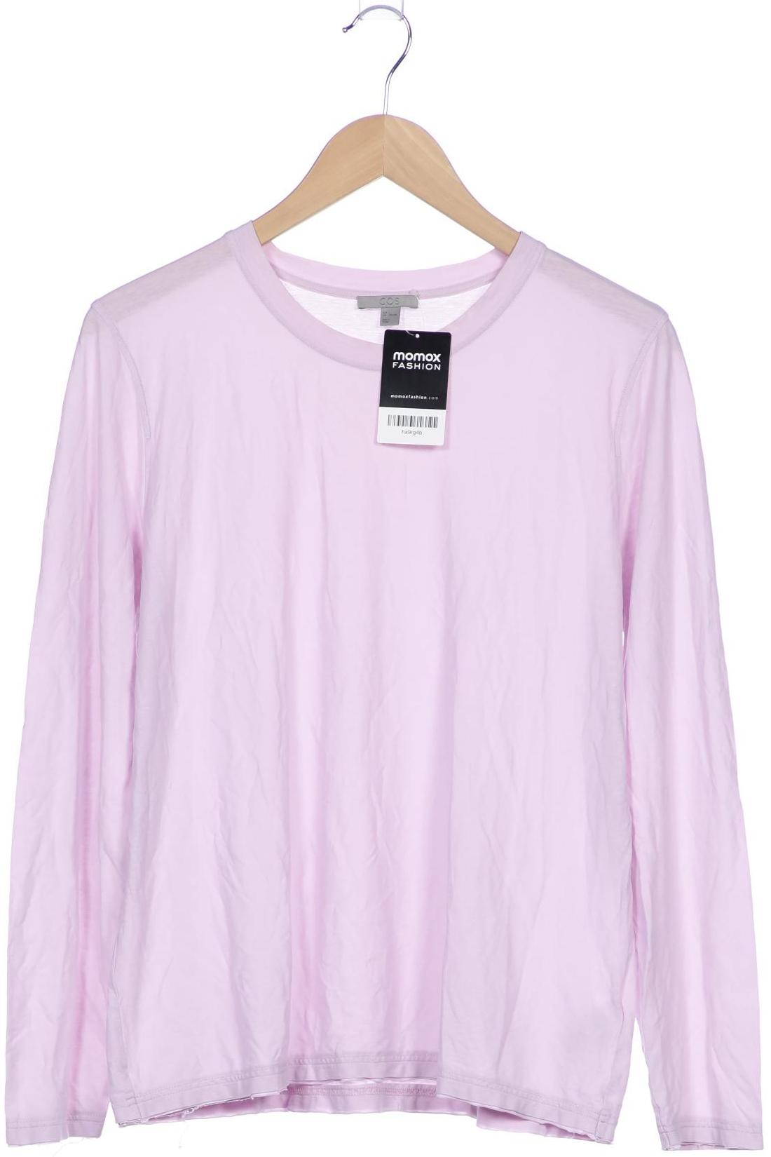 

COS Damen Langarmshirt, pink, Gr. 42