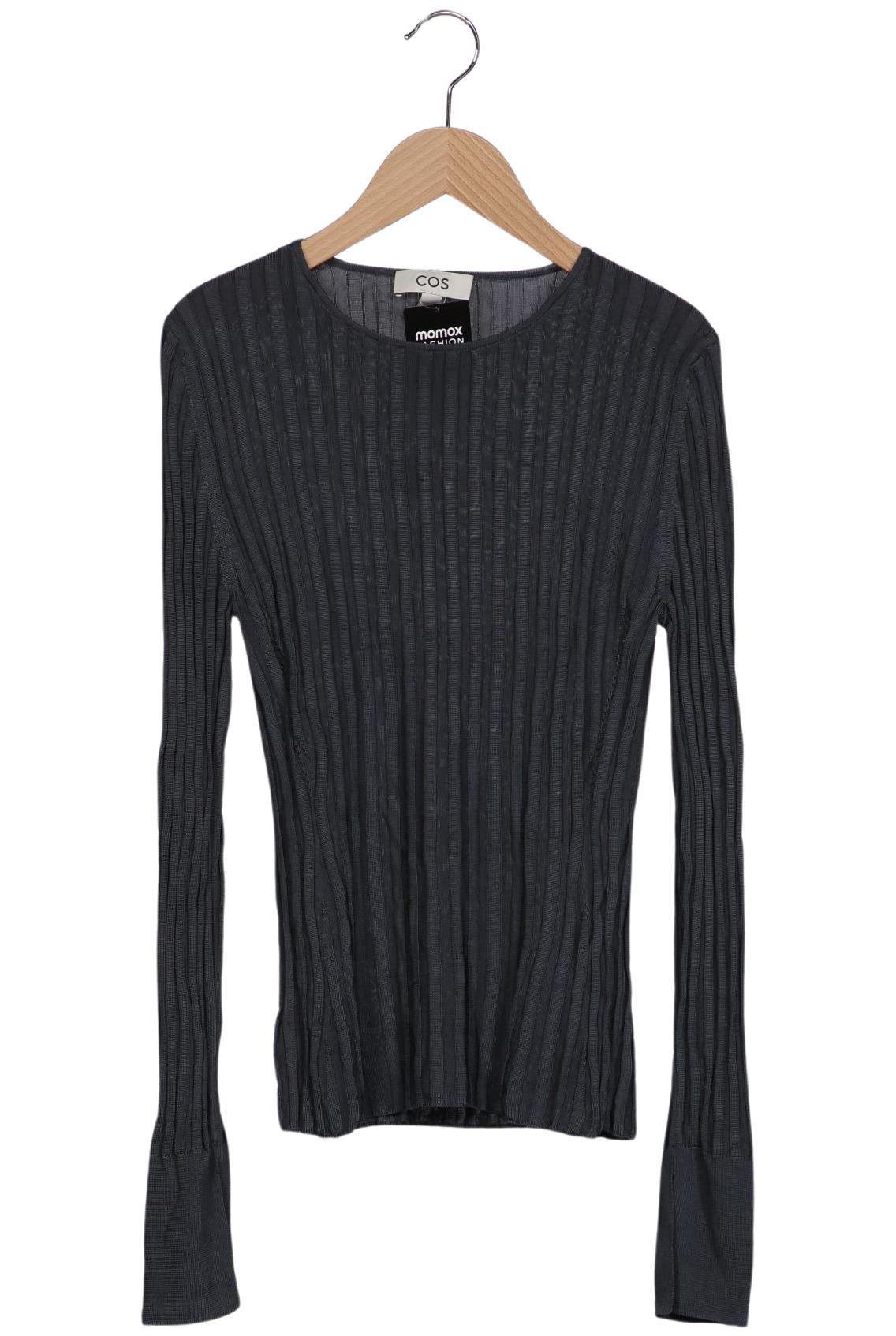 

COS Damen Langarmshirt, grau, Gr. 36