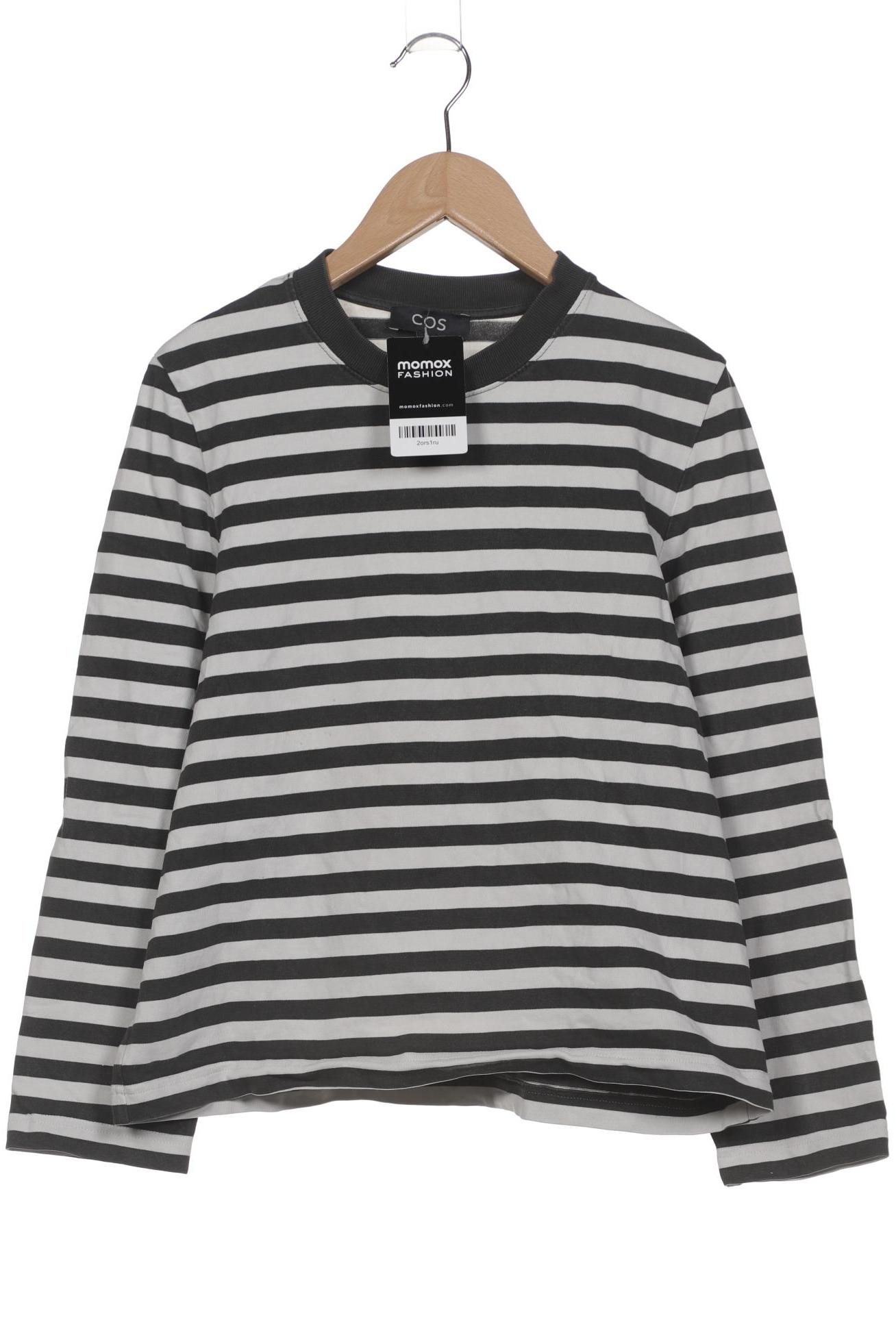 

COS Damen Langarmshirt, grün, Gr. 38