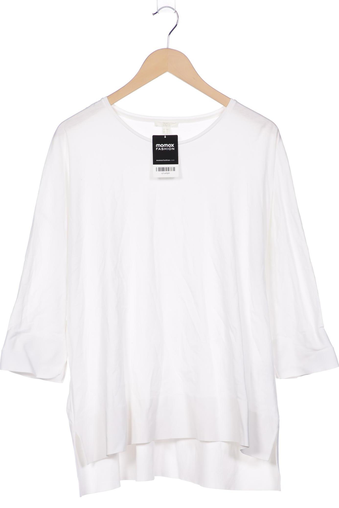 

COS Damen Langarmshirt, weiß, Gr. 38