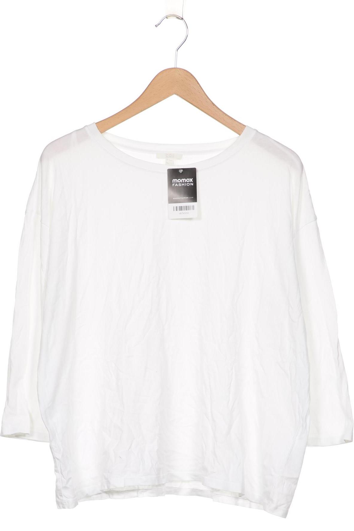 

COS Damen Langarmshirt, weiß, Gr. 38