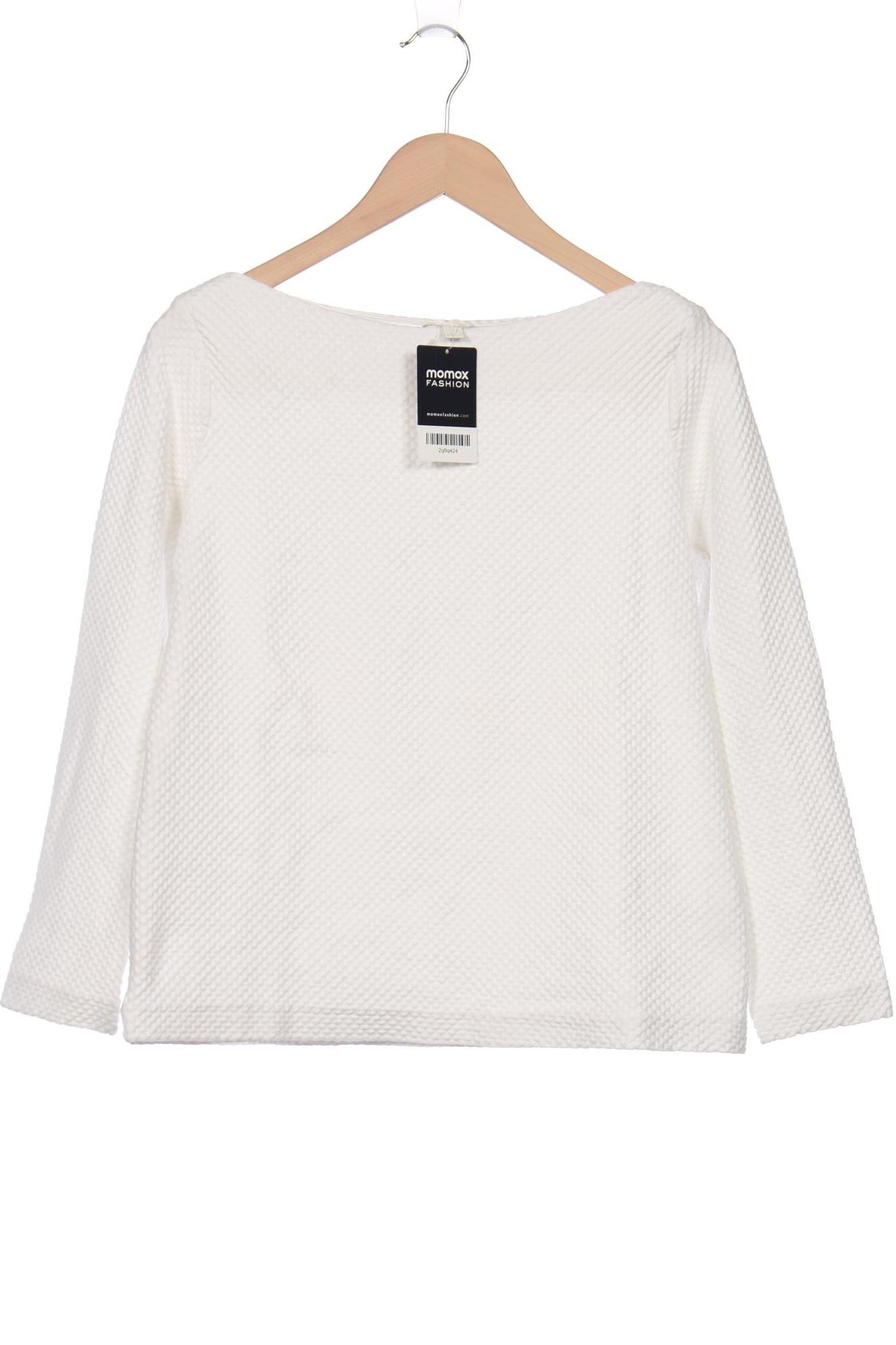 

COS Damen Langarmshirt, weiß, Gr. 36