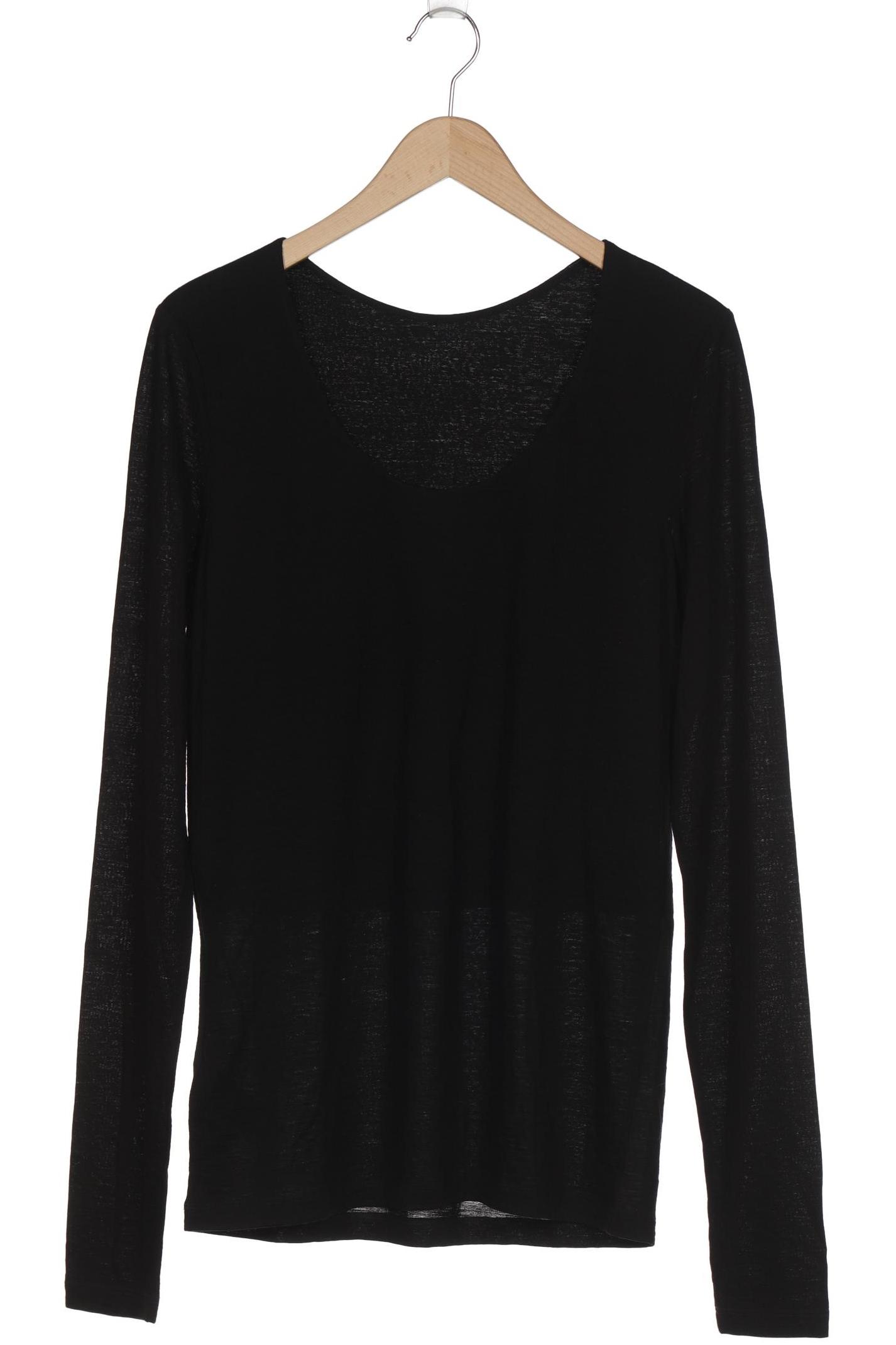 

COS Damen Langarmshirt, schwarz, Gr. 42
