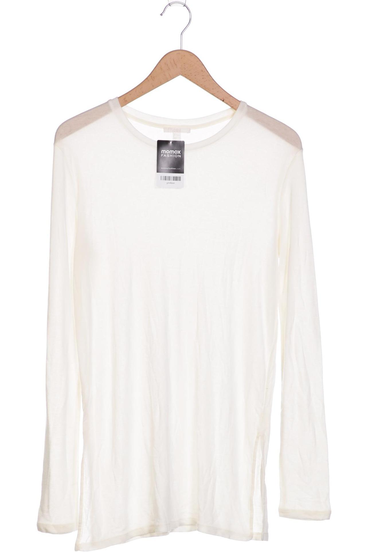 

COS Damen Langarmshirt, cremeweiß