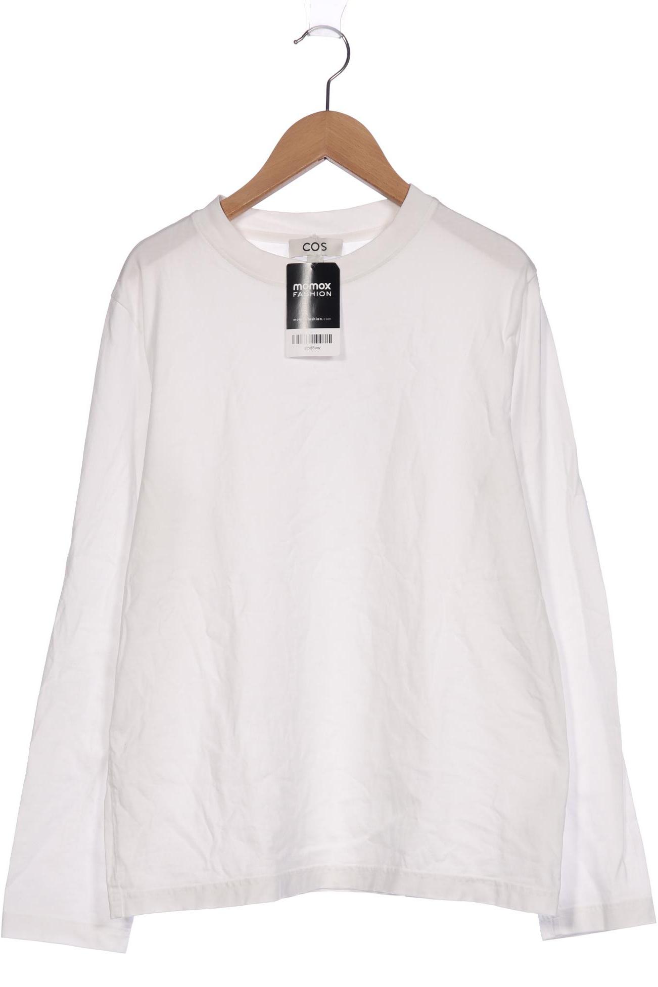 

COS Damen Langarmshirt, weiß, Gr. 38