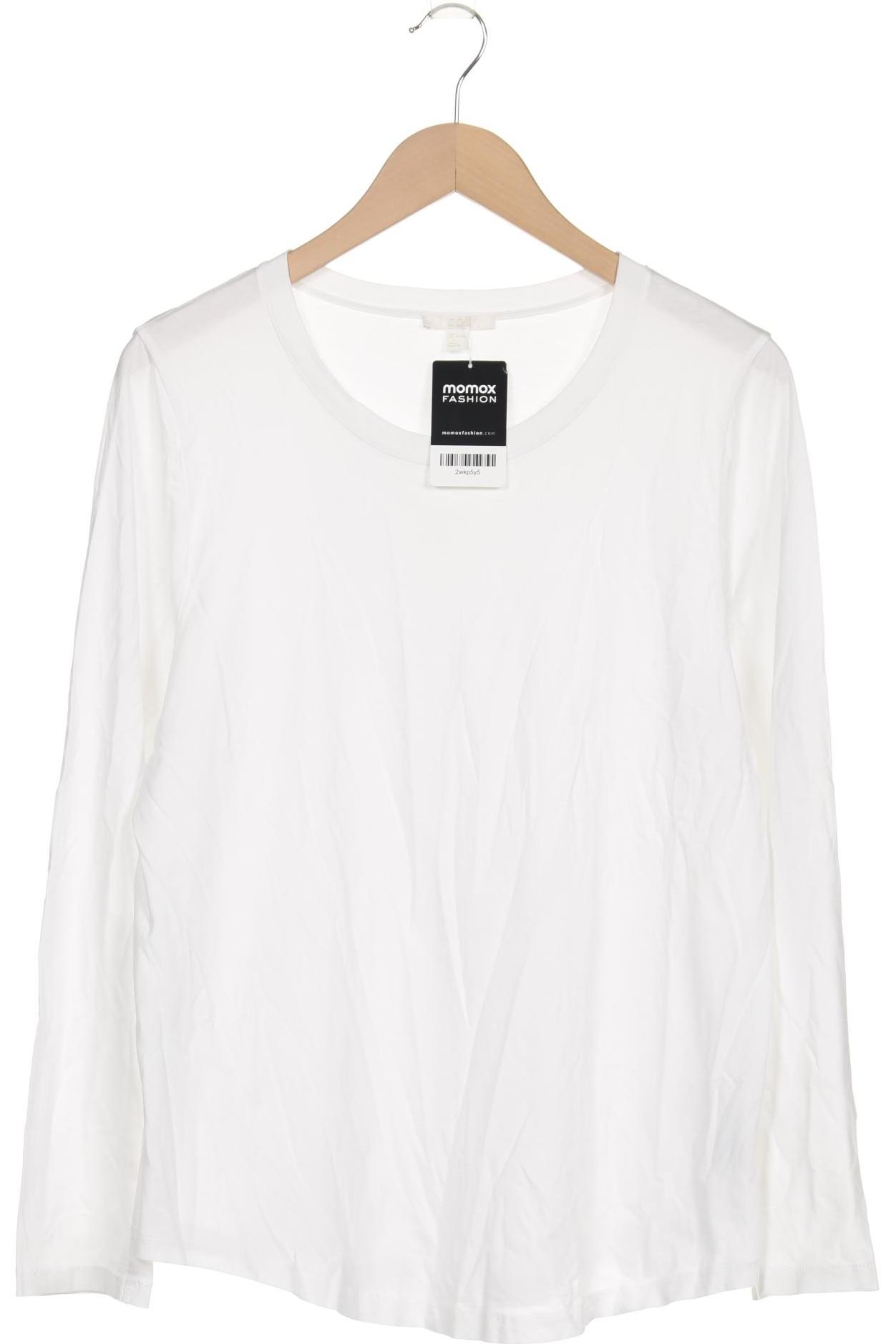 

COS Damen Langarmshirt, weiß, Gr. 42