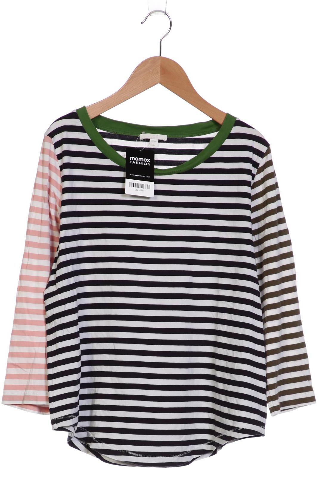 

COS Damen Langarmshirt, weiß, Gr. 38