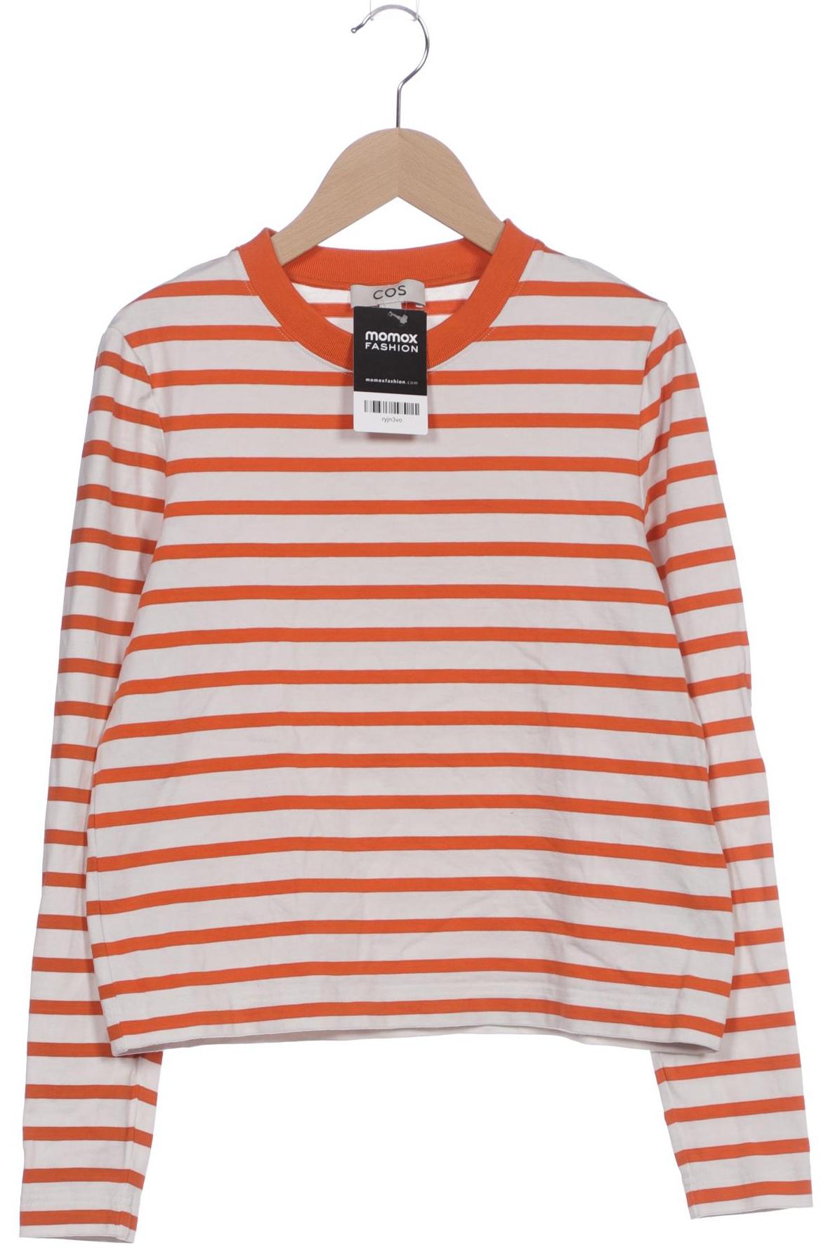 

COS Damen Langarmshirt, weiß, Gr. 36