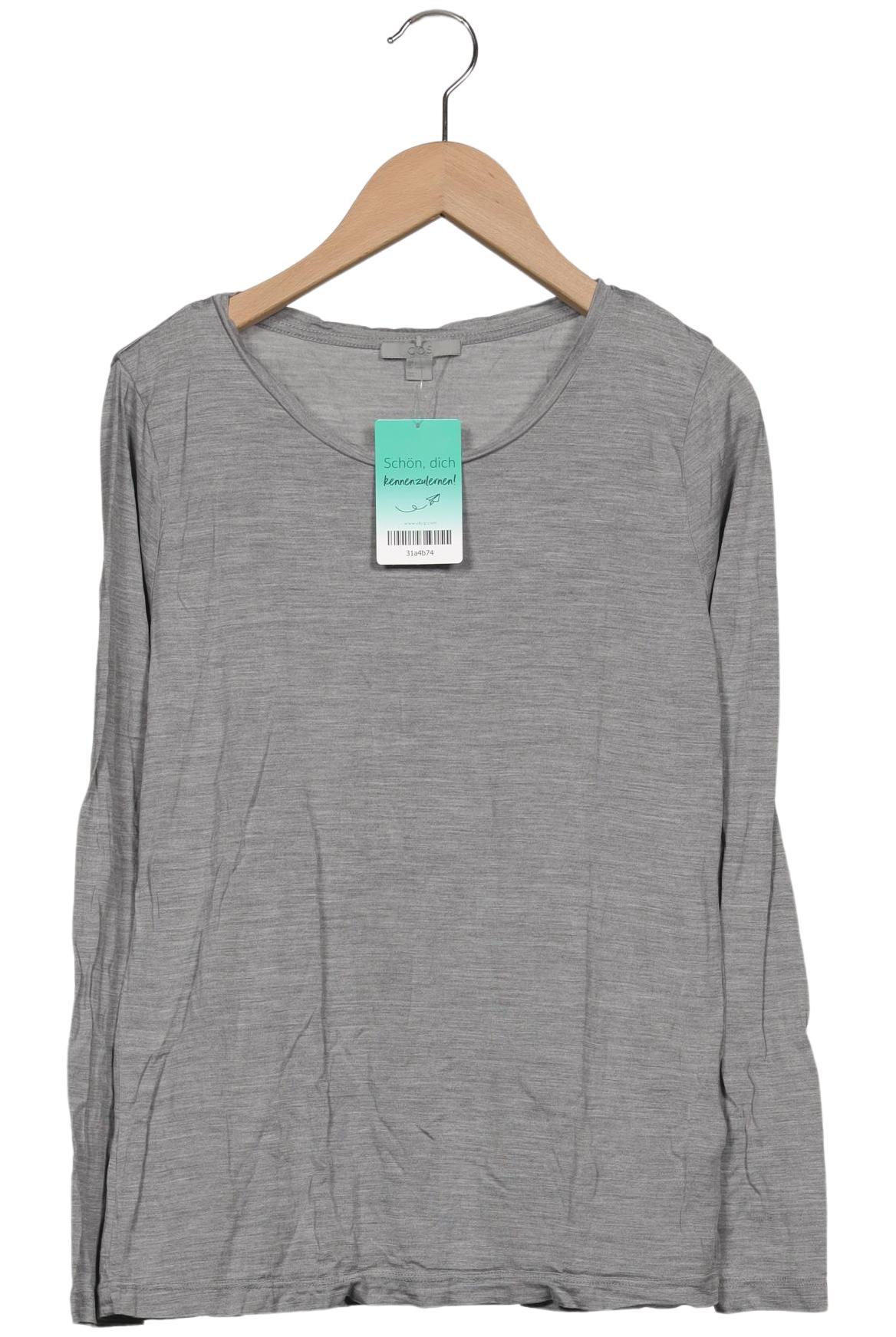 

COS Damen Langarmshirt, grau, Gr. 36