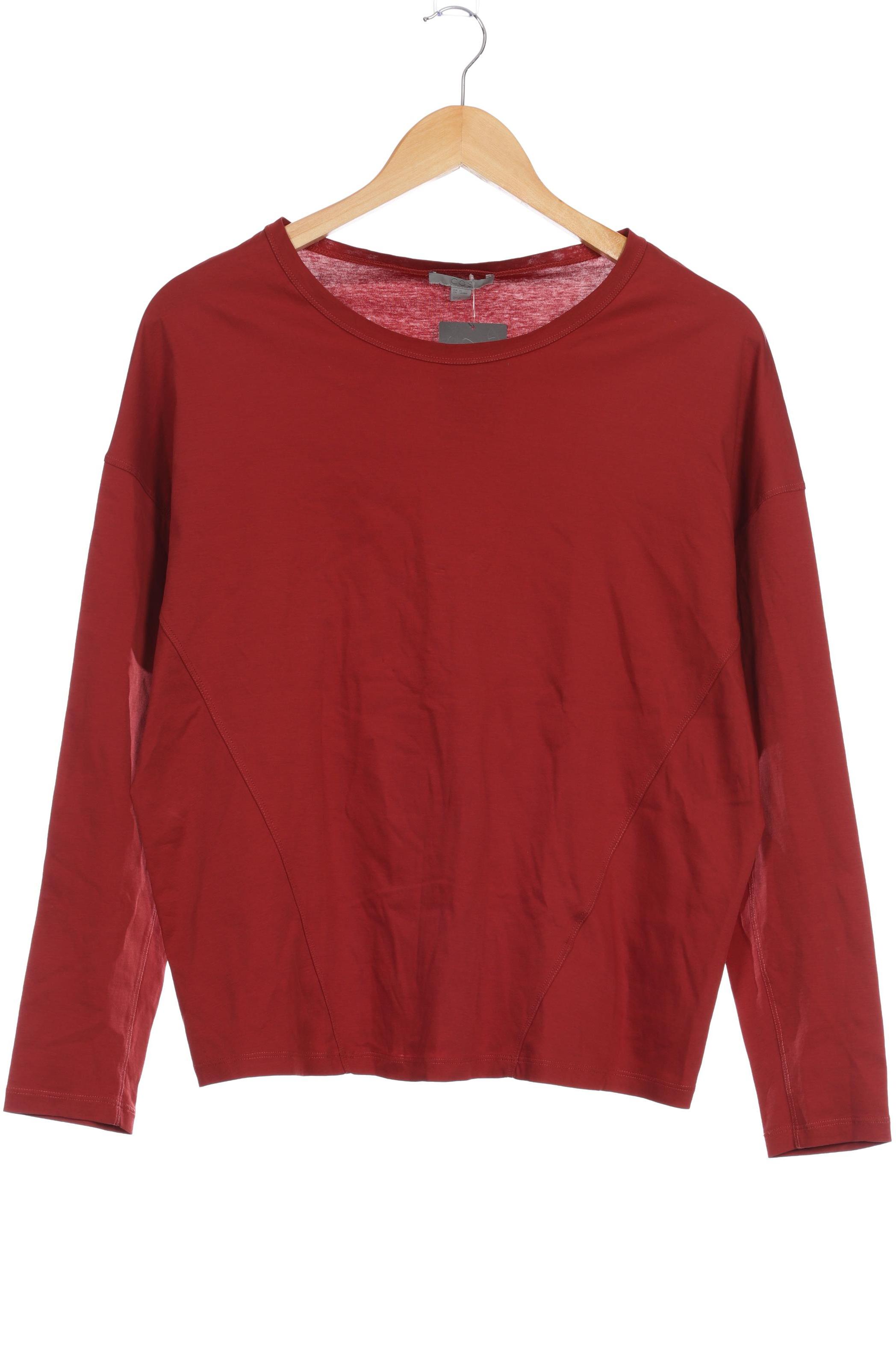 

COS Damen Langarmshirt, rot, Gr.