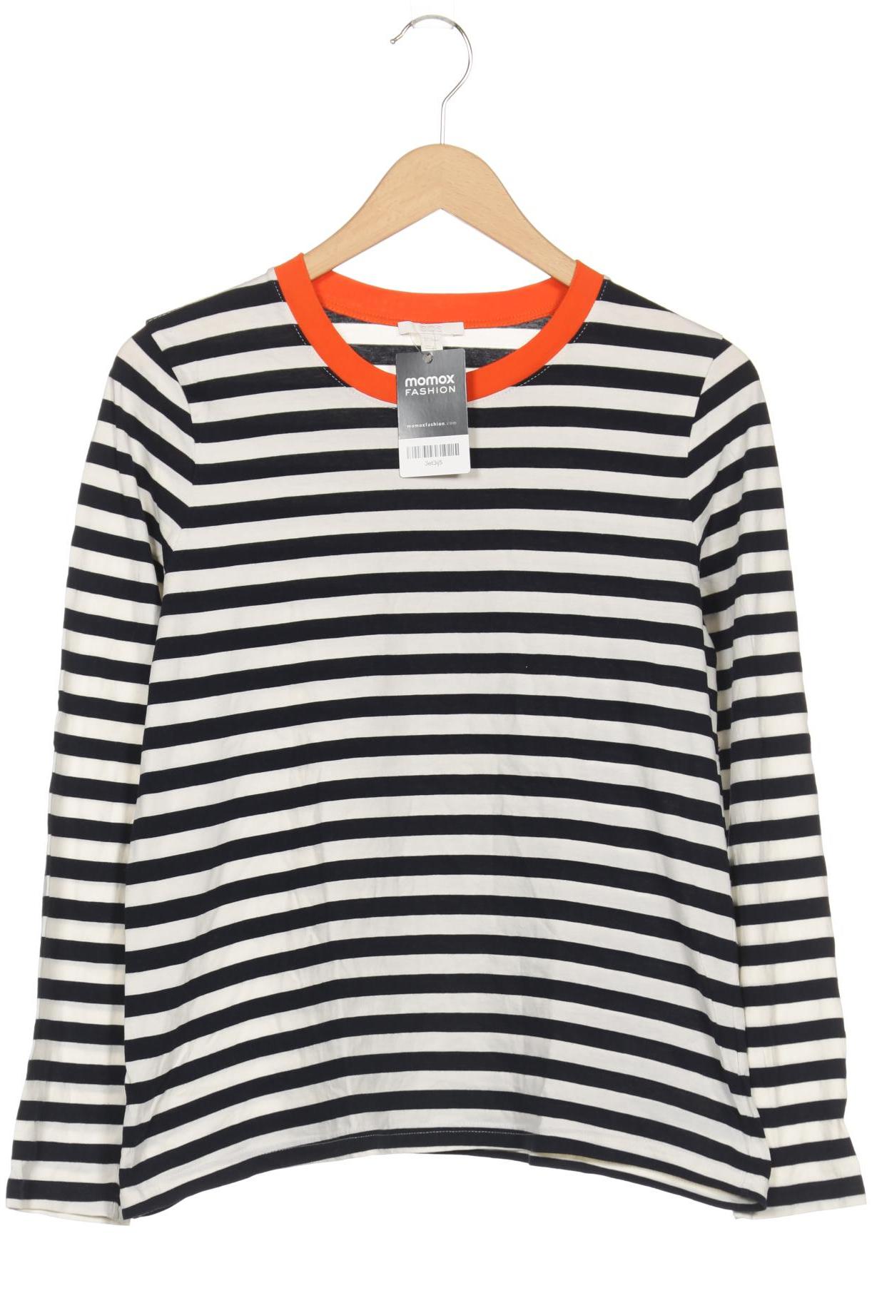 

COS Damen Langarmshirt, marineblau, Gr. 38