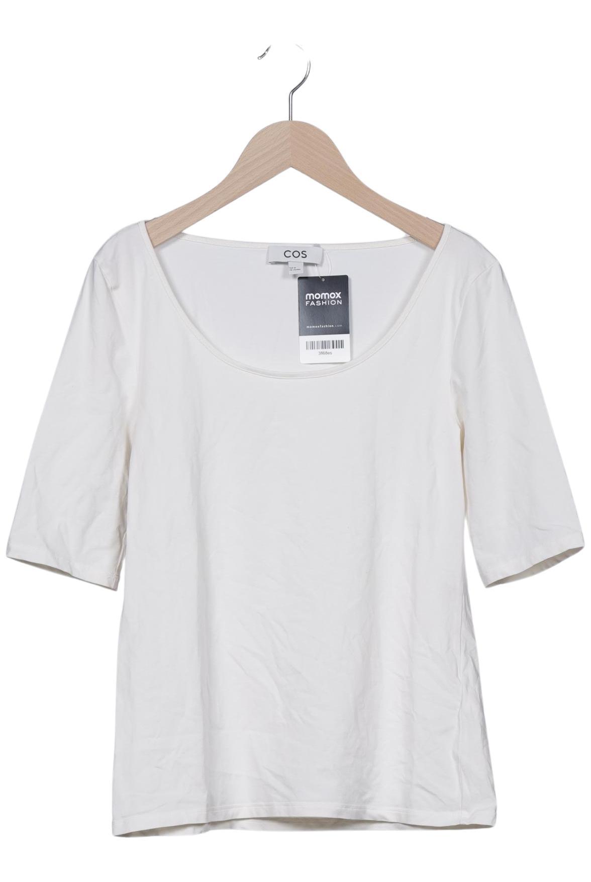 

COS Damen Langarmshirt, cremeweiß, Gr. 38