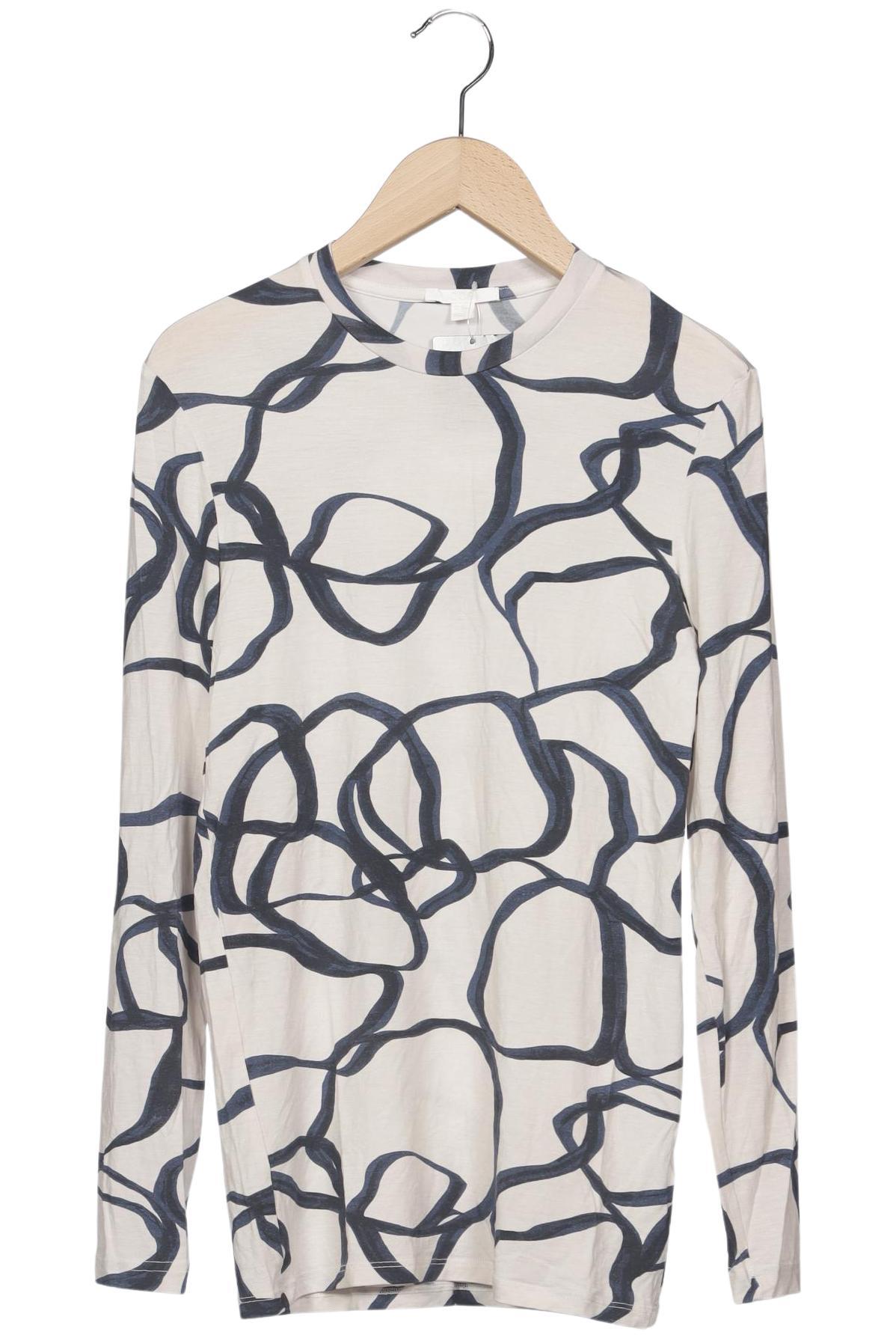 

COS Damen Langarmshirt, beige, Gr. 38