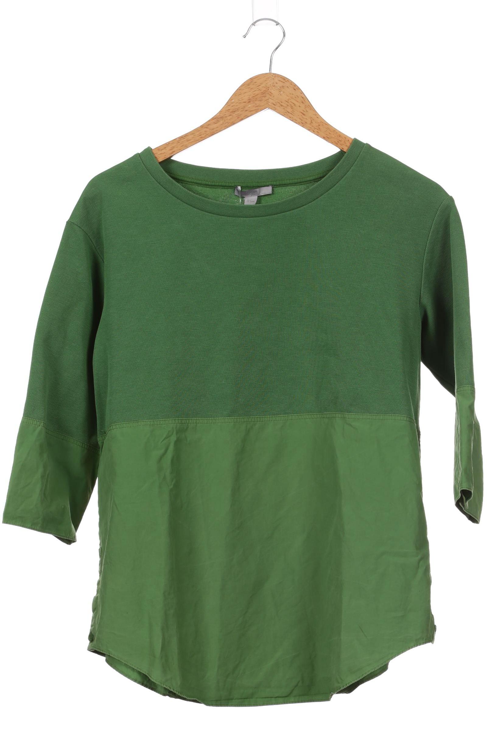 

COS Damen Langarmshirt, grün, Gr. 44