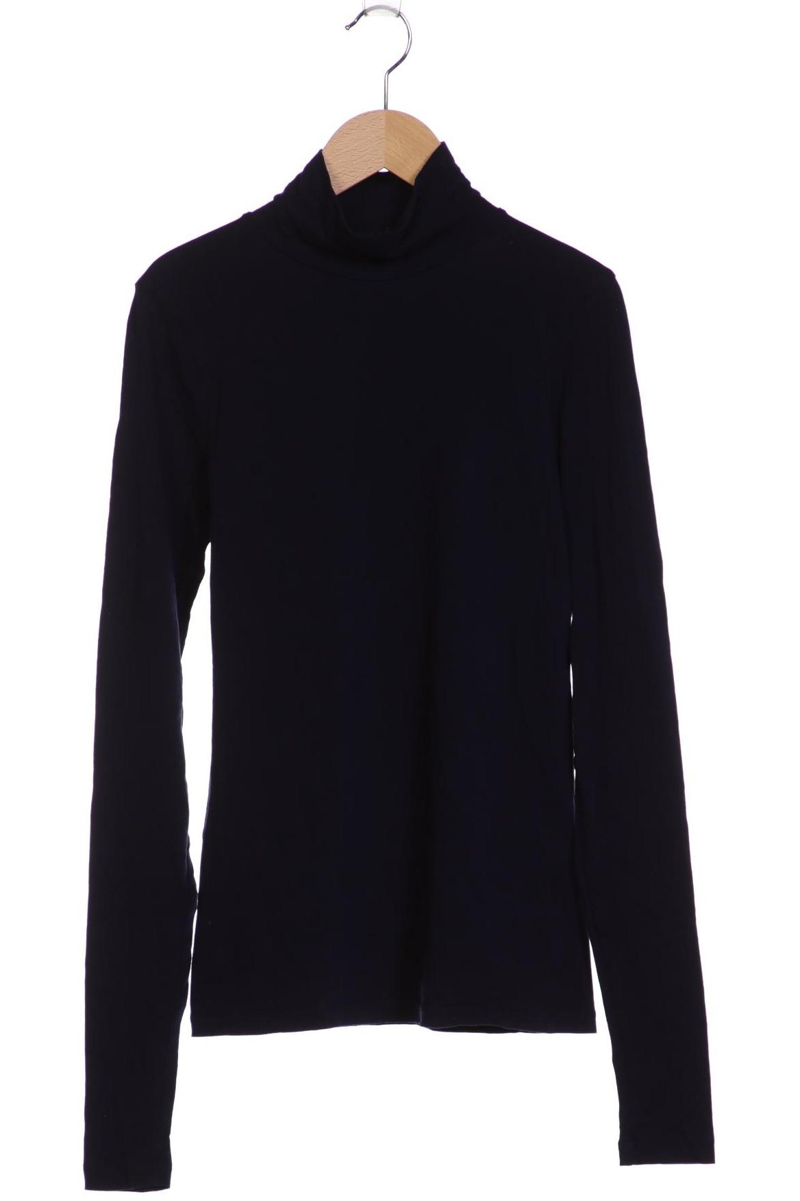 

COS Damen Langarmshirt, marineblau, Gr. 36