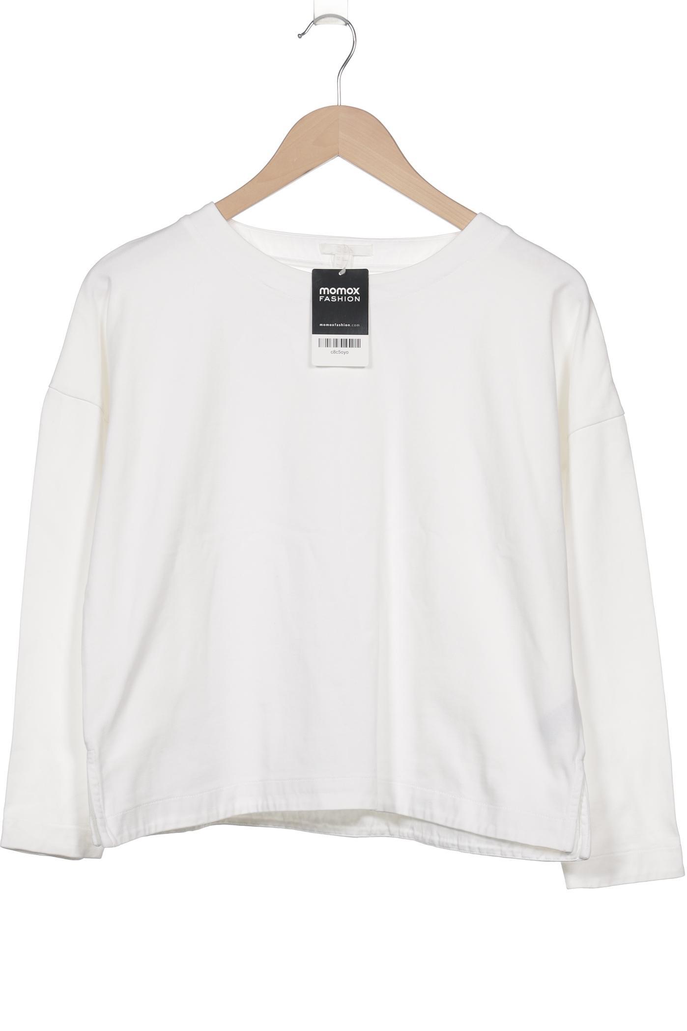 

COS Damen Langarmshirt, weiß, Gr. 34