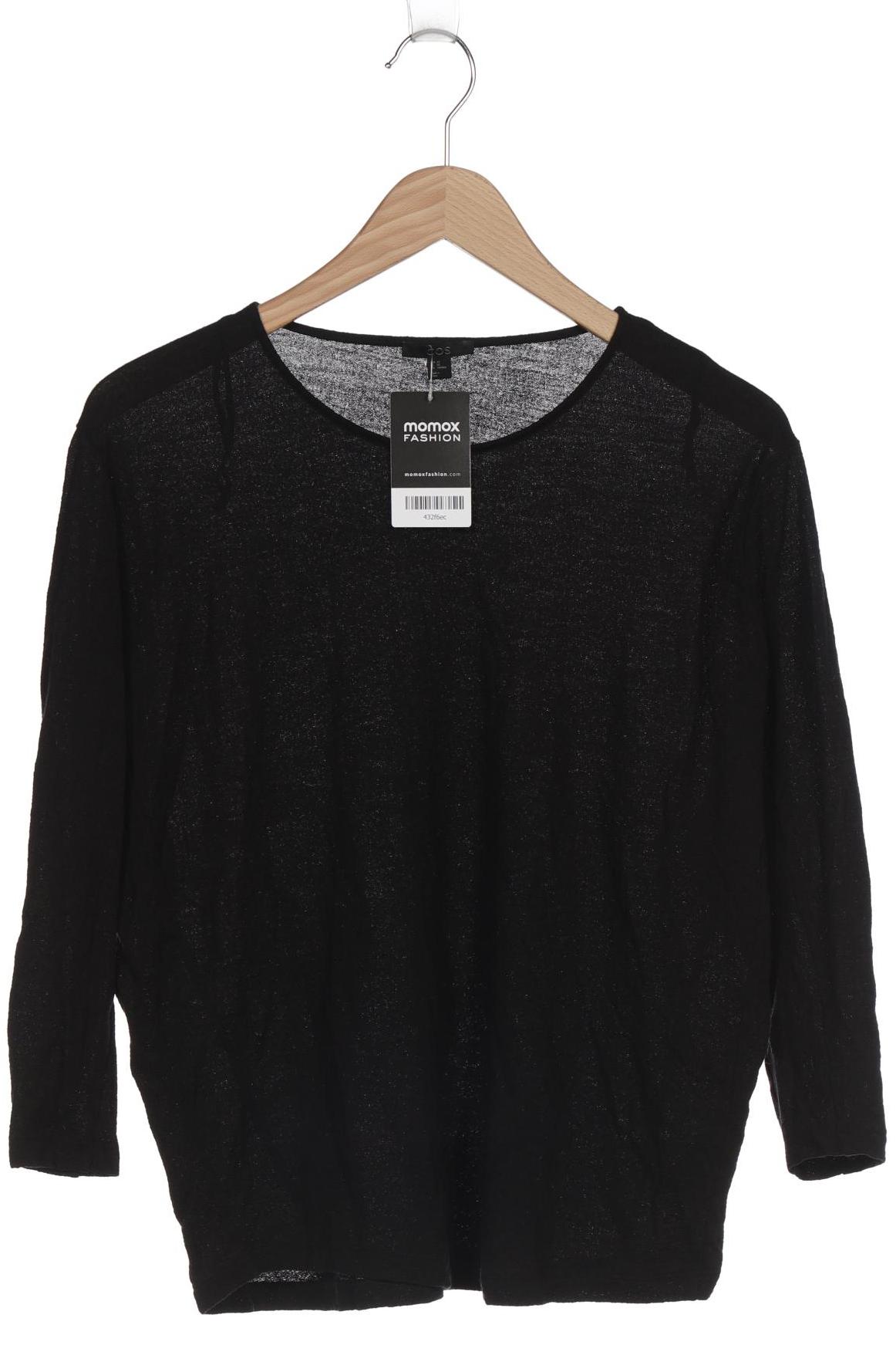 

COS Damen Langarmshirt, schwarz, Gr. 34