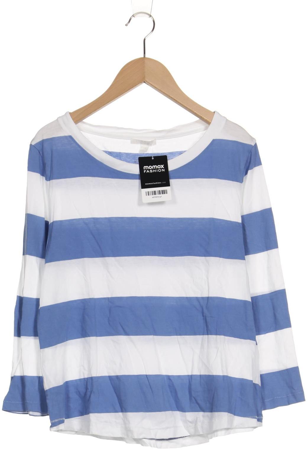 

COS Damen Langarmshirt, blau, Gr. 36