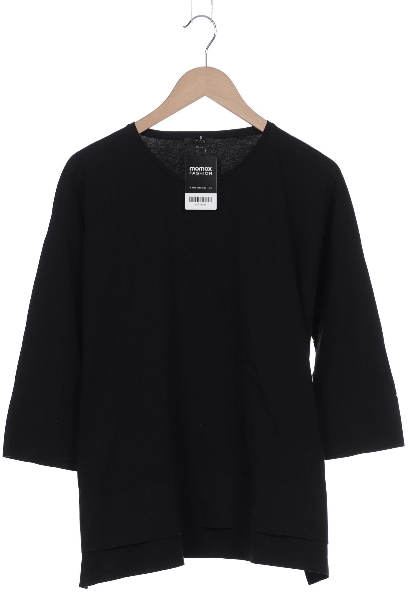 

COS Damen Langarmshirt, schwarz, Gr. 42