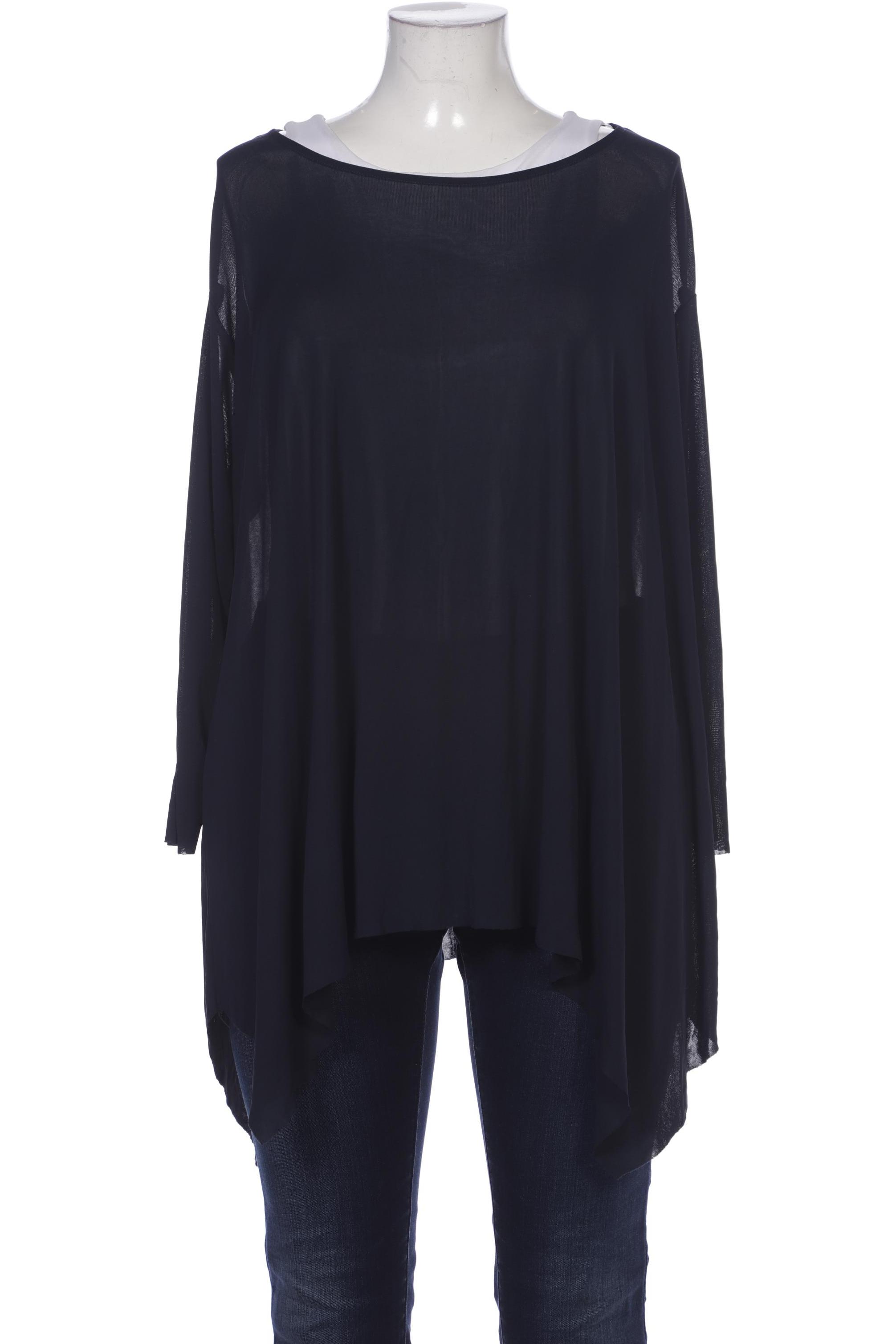 

COS Damen Langarmshirt, marineblau, Gr. 42