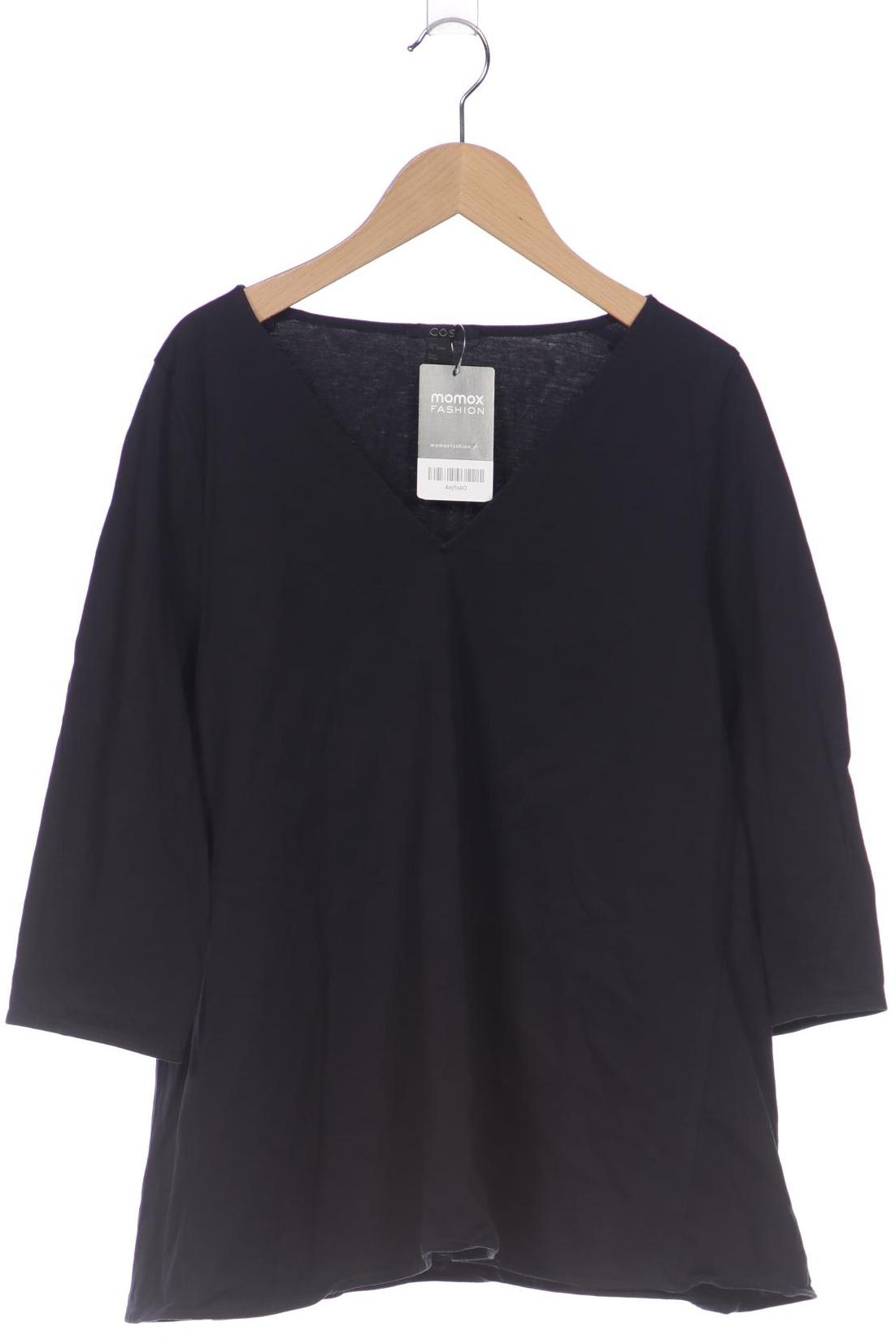 

COS Damen Langarmshirt, schwarz, Gr. 36