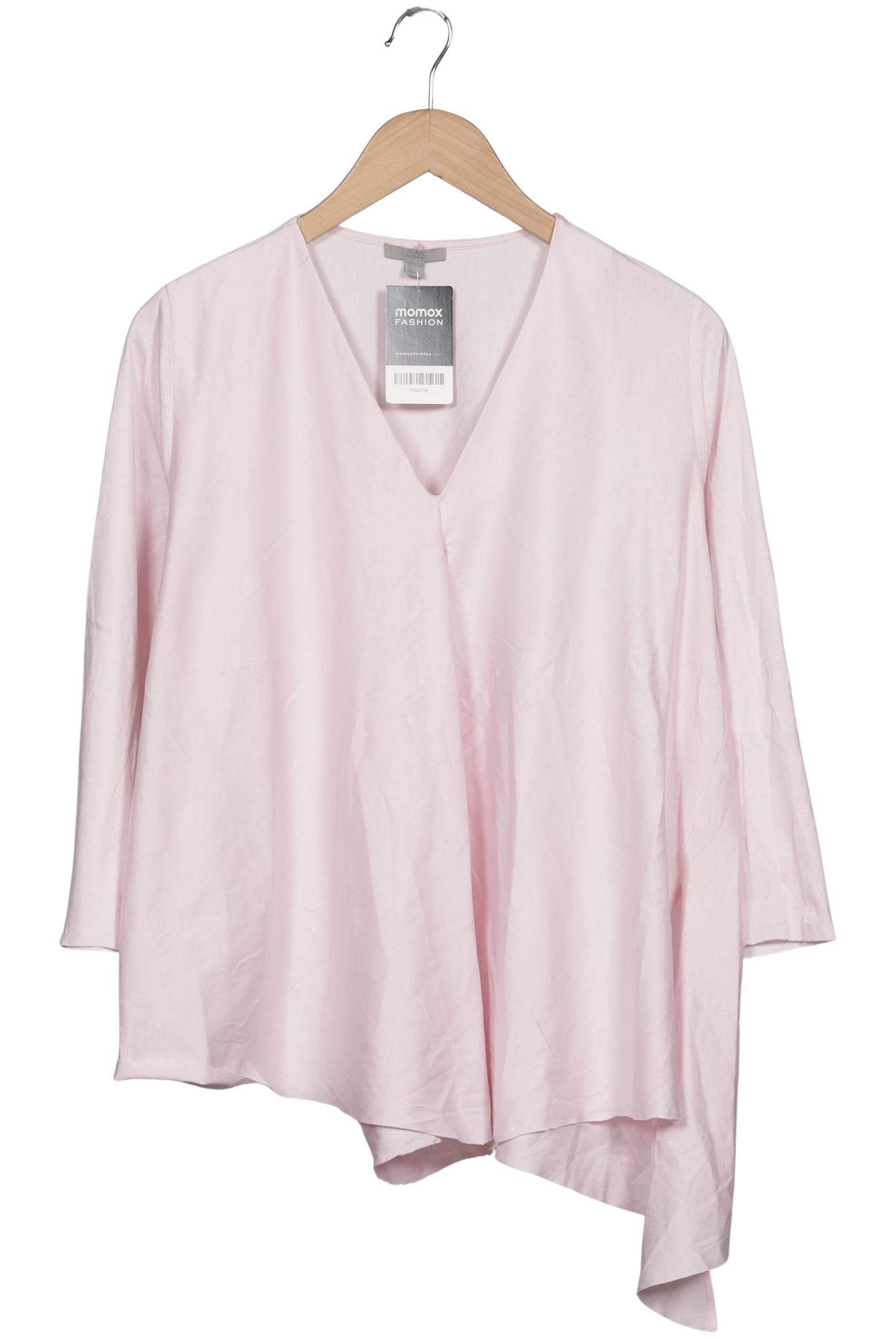

COS Damen Langarmshirt, pink, Gr. 38