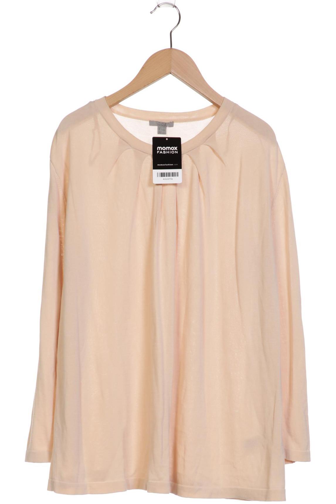 

COS Damen Langarmshirt, beige, Gr. 42