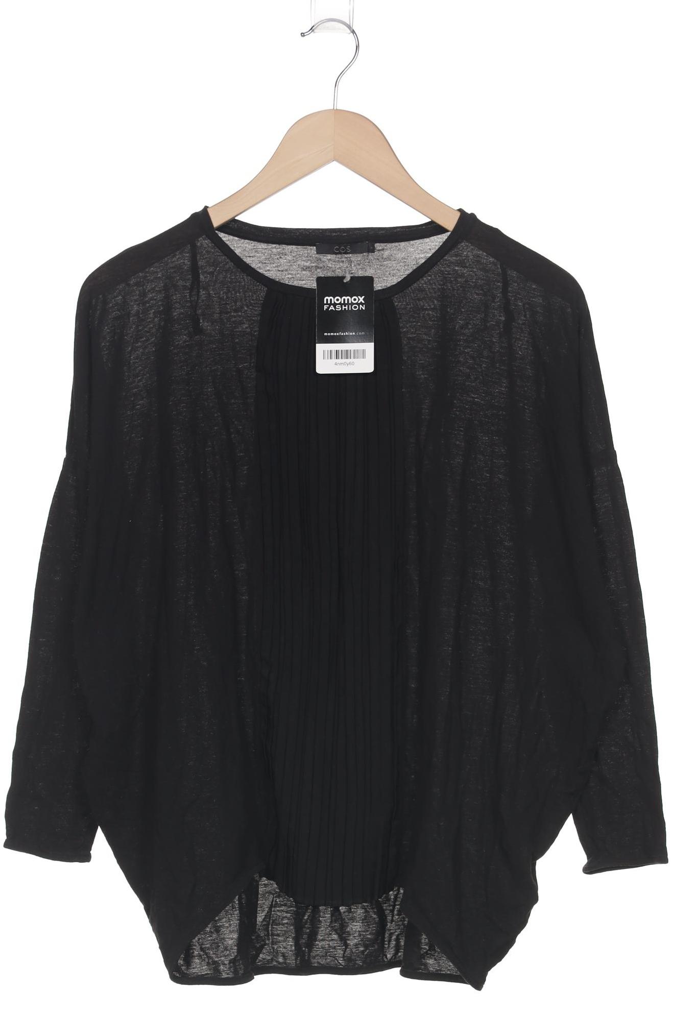 

COS Damen Langarmshirt, schwarz, Gr. 36