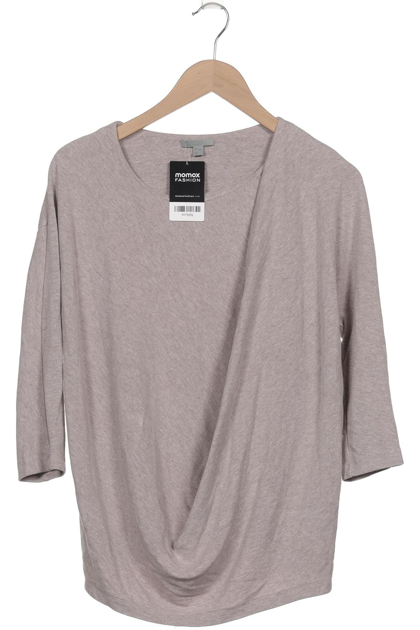 

COS Damen Langarmshirt, grau, Gr. 38