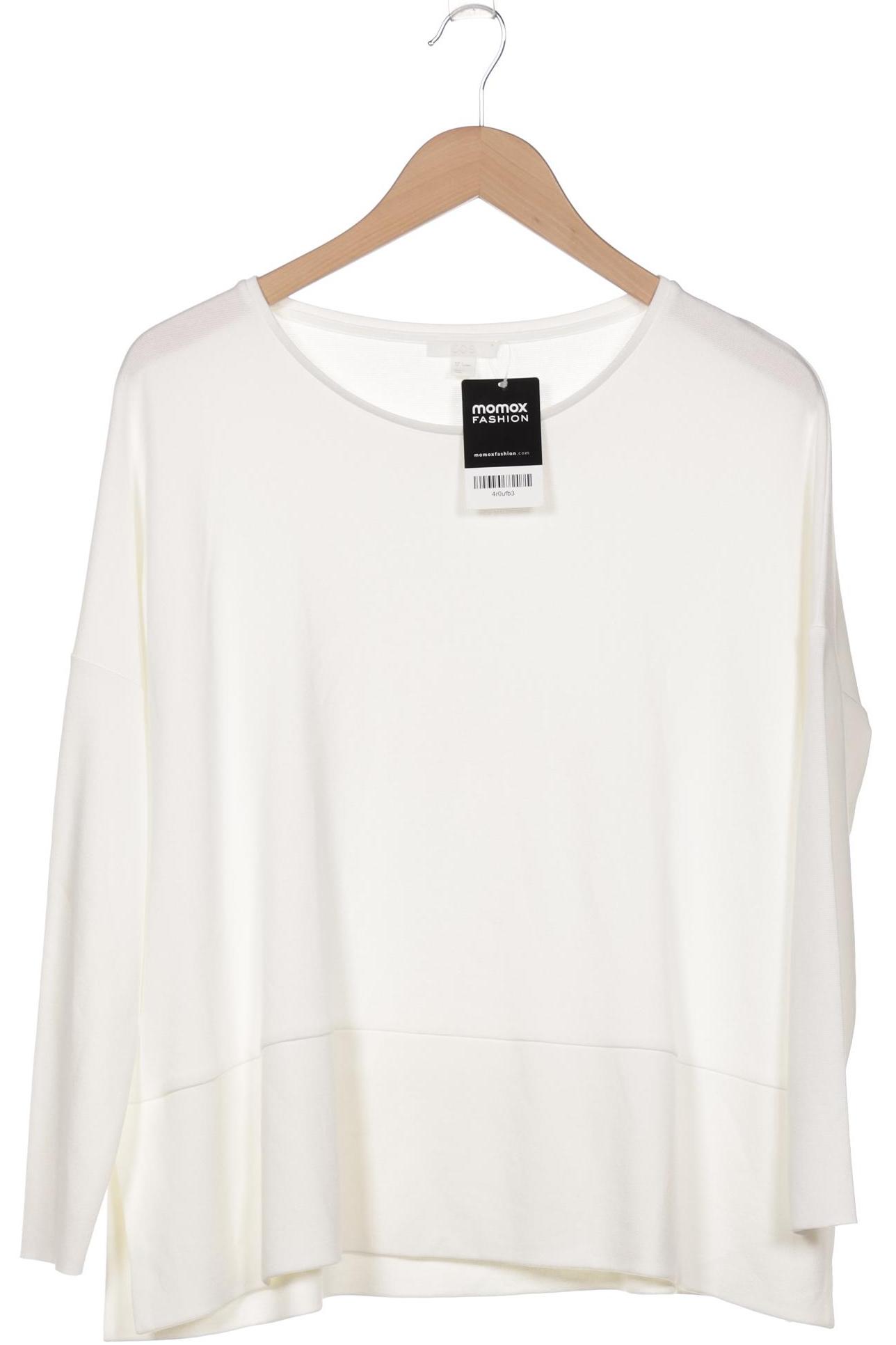 

COS Damen Langarmshirt, cremeweiß, Gr. 36