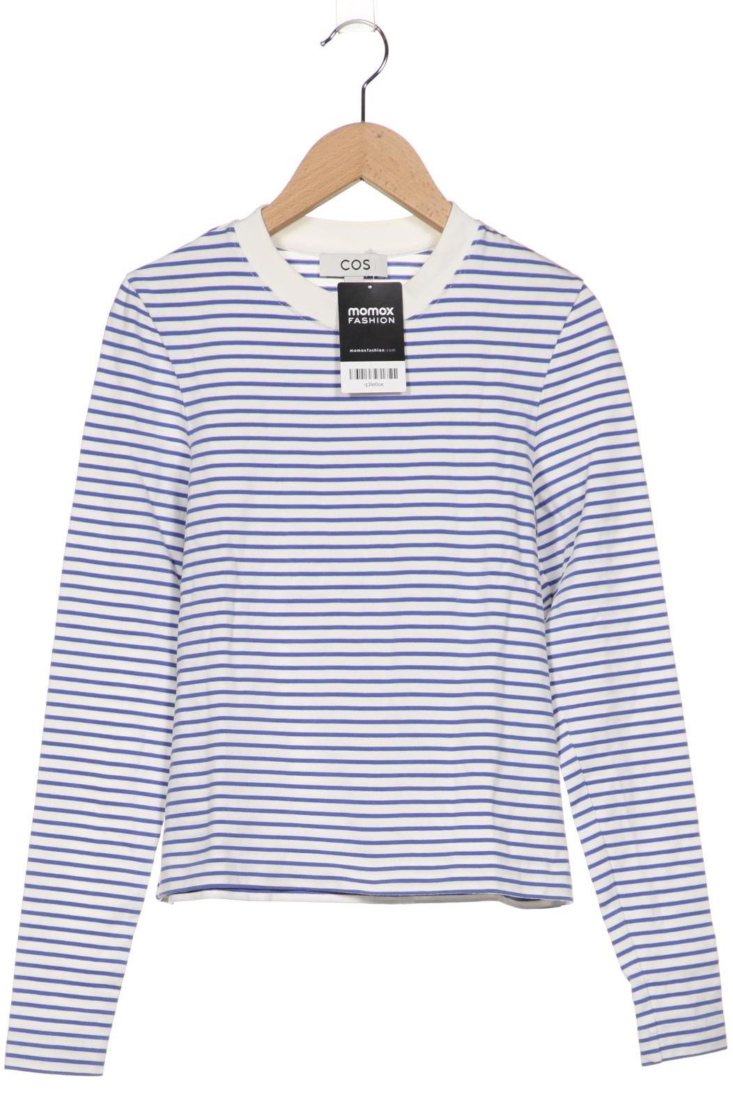 

COS Damen Langarmshirt, weiß, Gr. 34