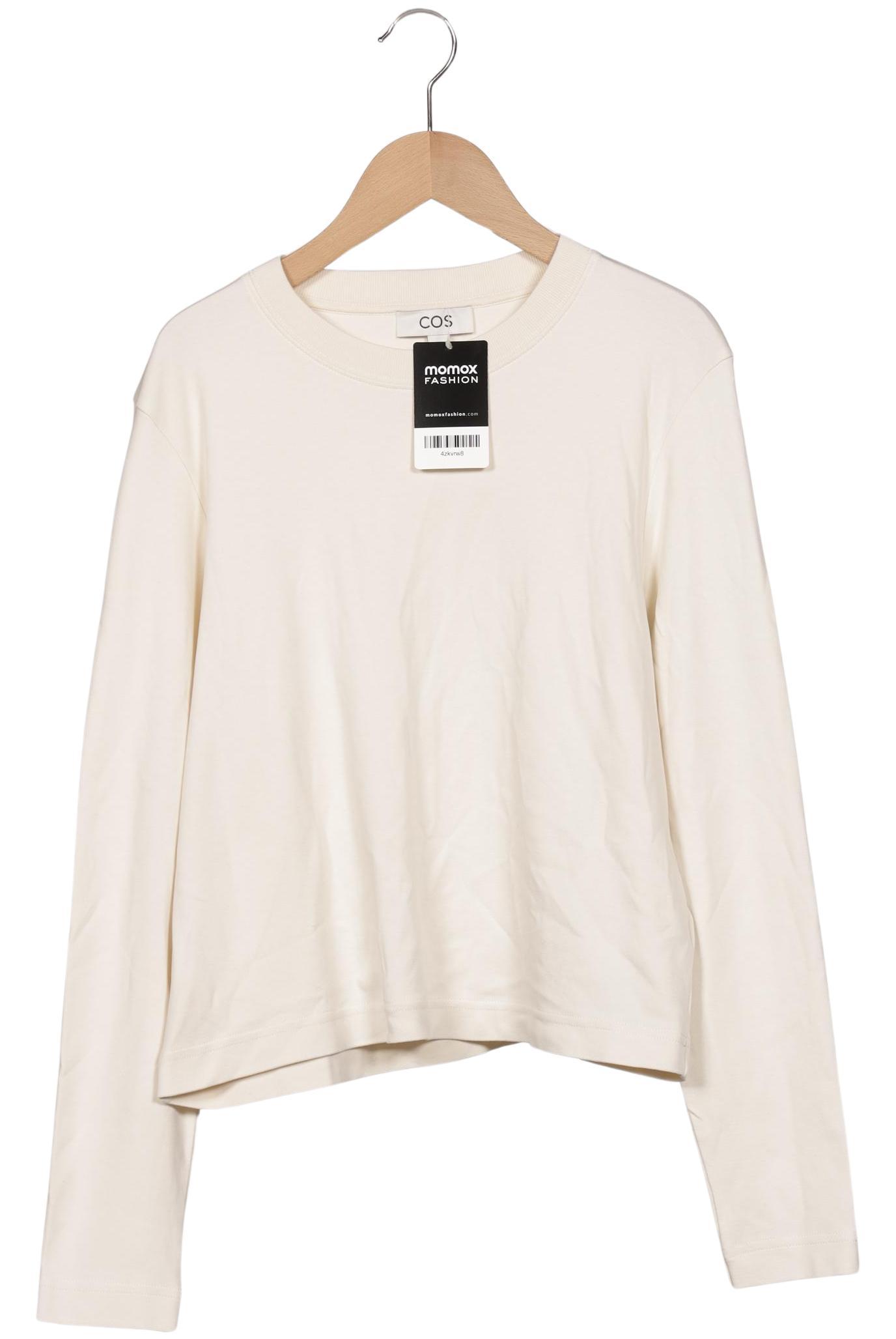 

COS Damen Langarmshirt, cremeweiß, Gr. 38