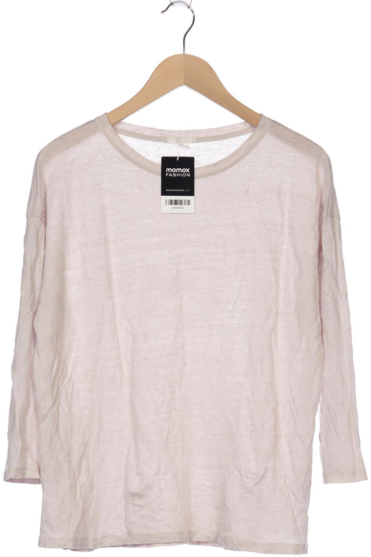 

COS Damen Langarmshirt, beige, Gr. 36