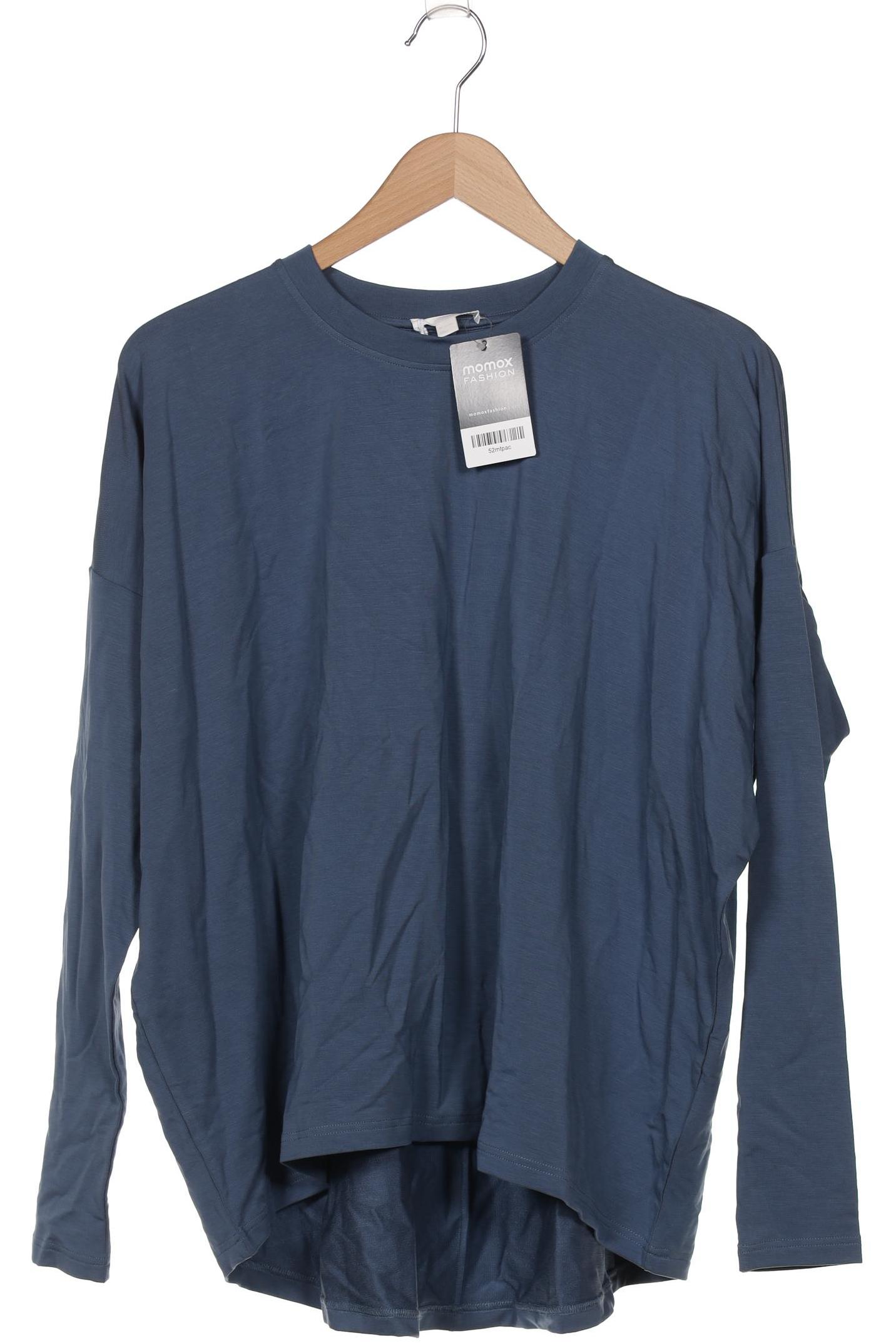

COS Damen Langarmshirt, blau, Gr. 36