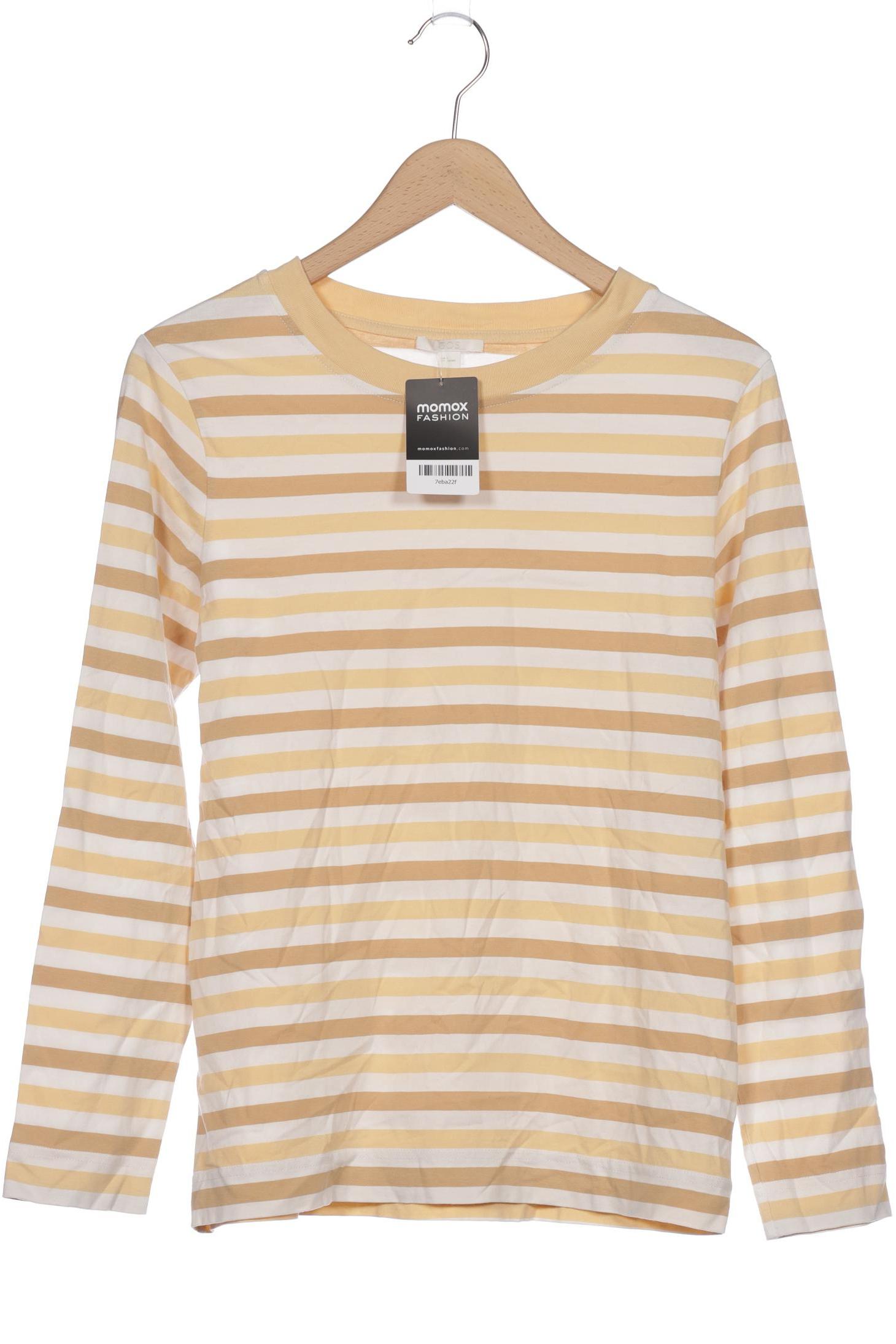 

COS Damen Langarmshirt, beige, Gr. 36