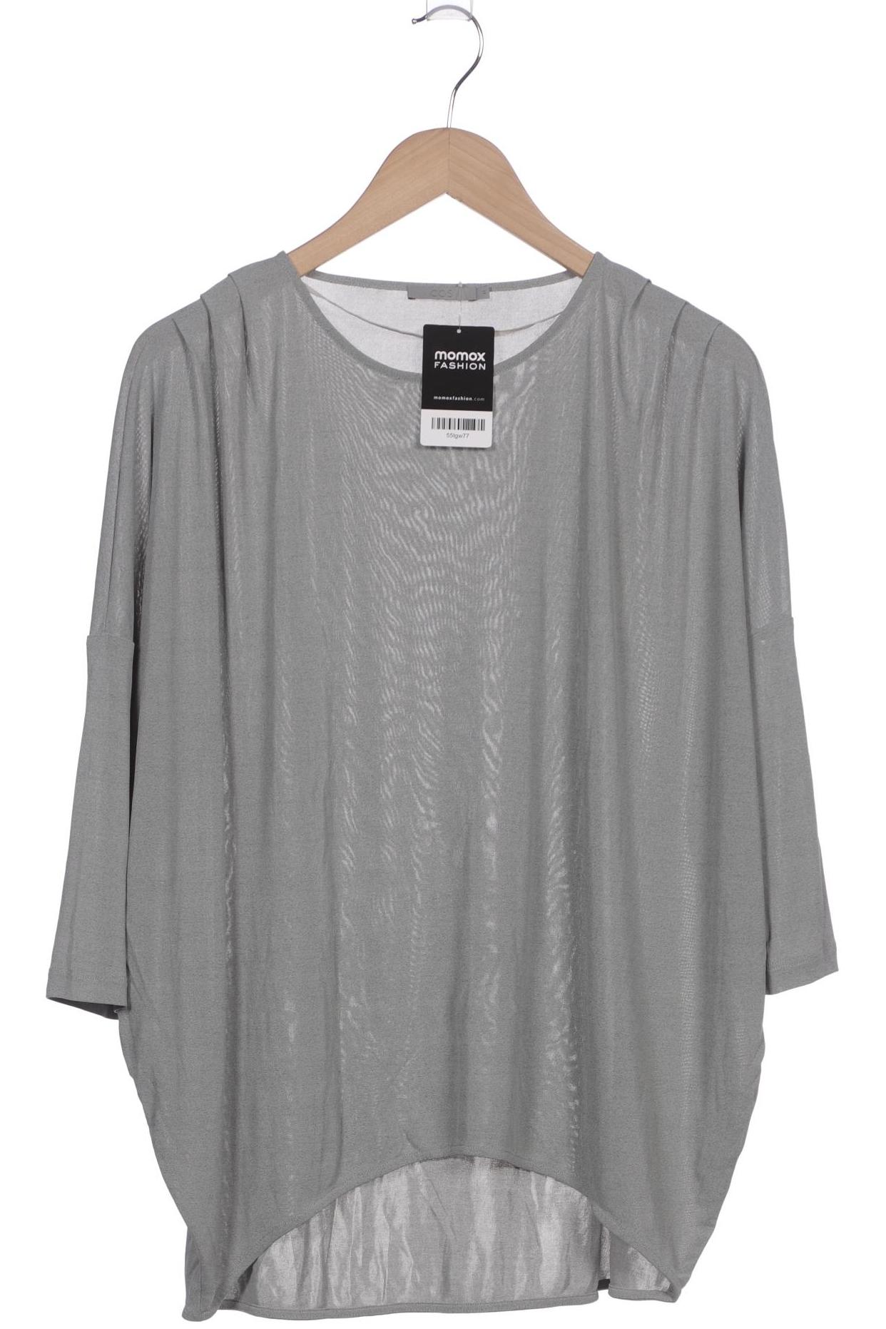 

COS Damen Langarmshirt, grau, Gr. 38