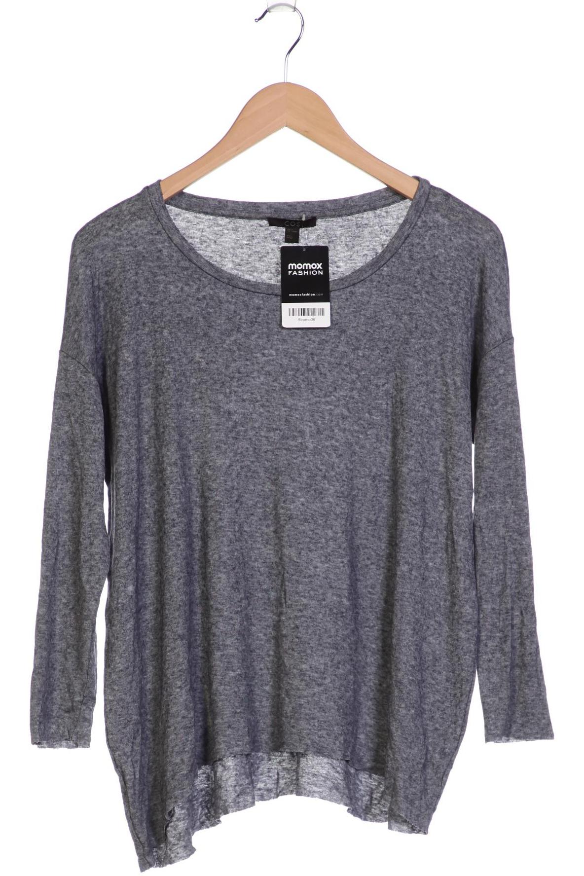 

COS Damen Langarmshirt, grau, Gr. 38