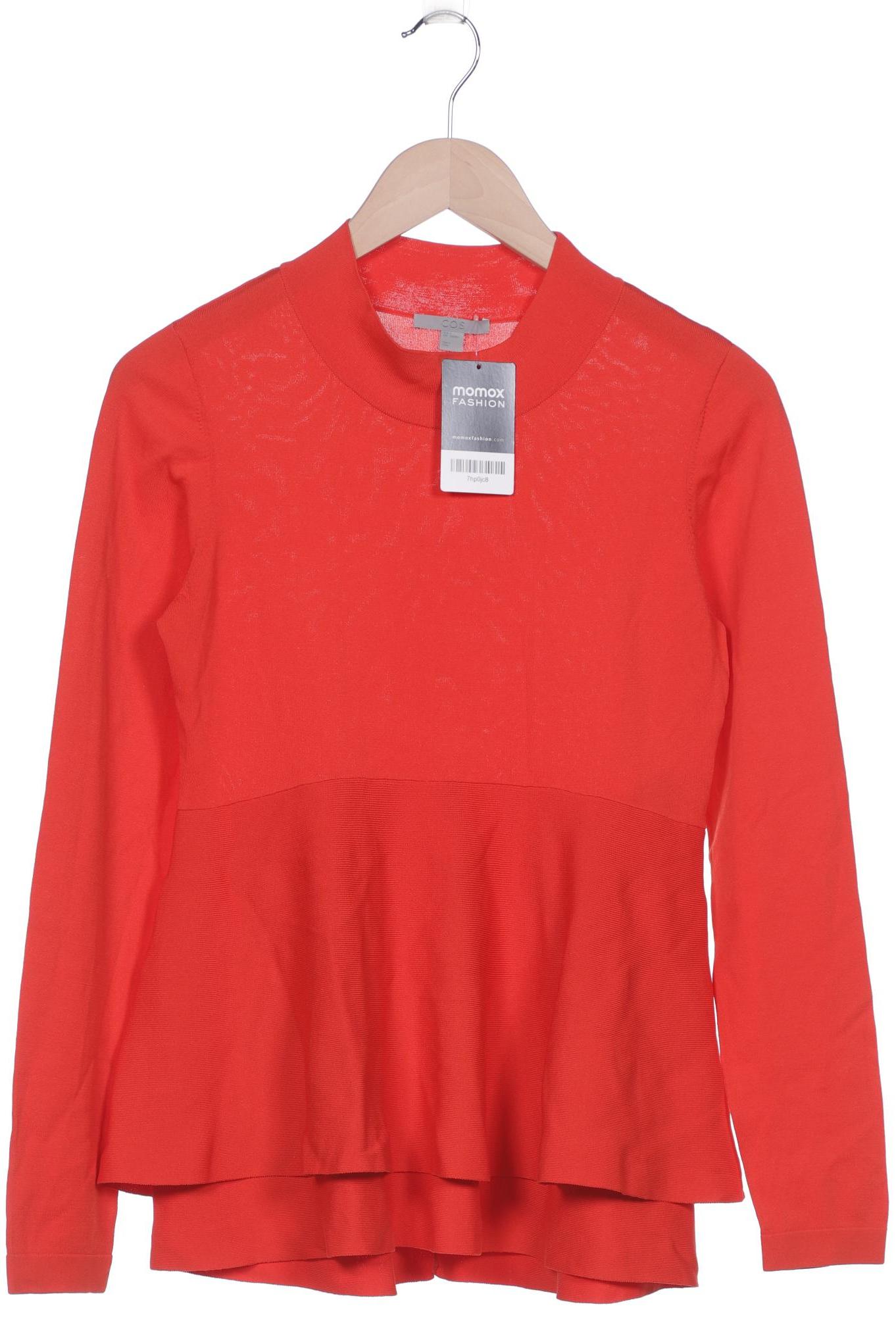 

COS Damen Langarmshirt, rot, Gr. 36