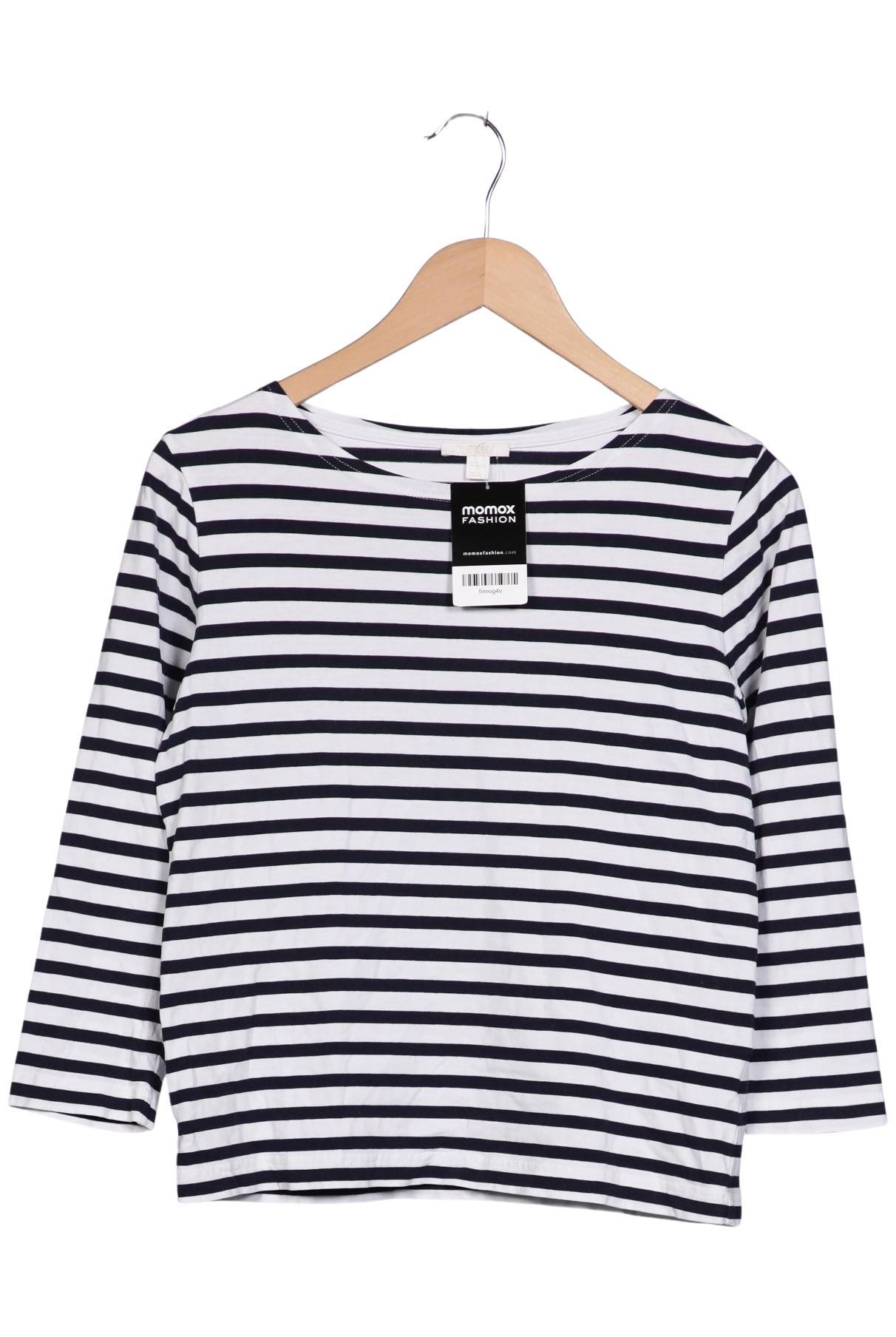 

COS Damen Langarmshirt, weiß, Gr. 36