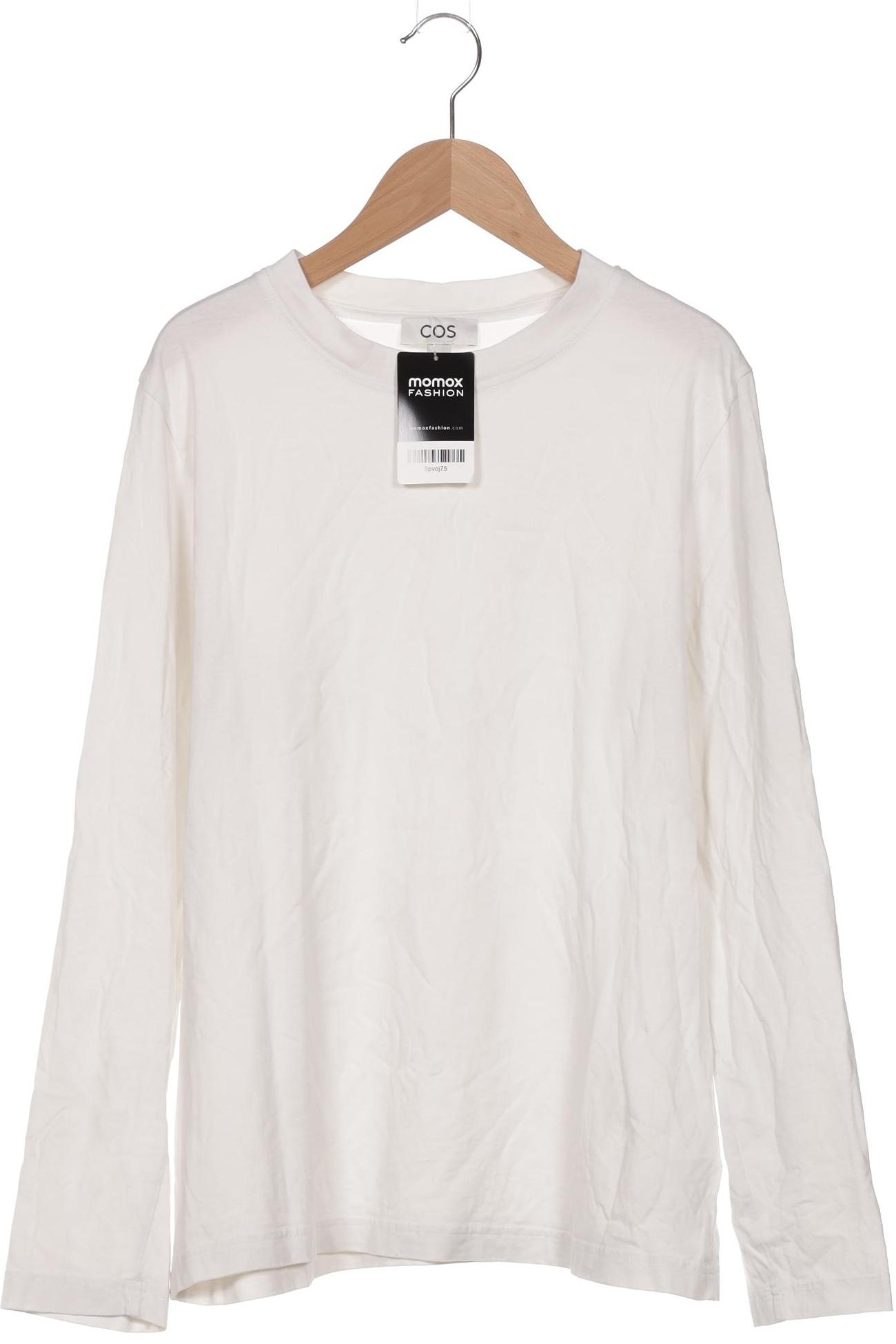 

COS Damen Langarmshirt, weiß, Gr. 38