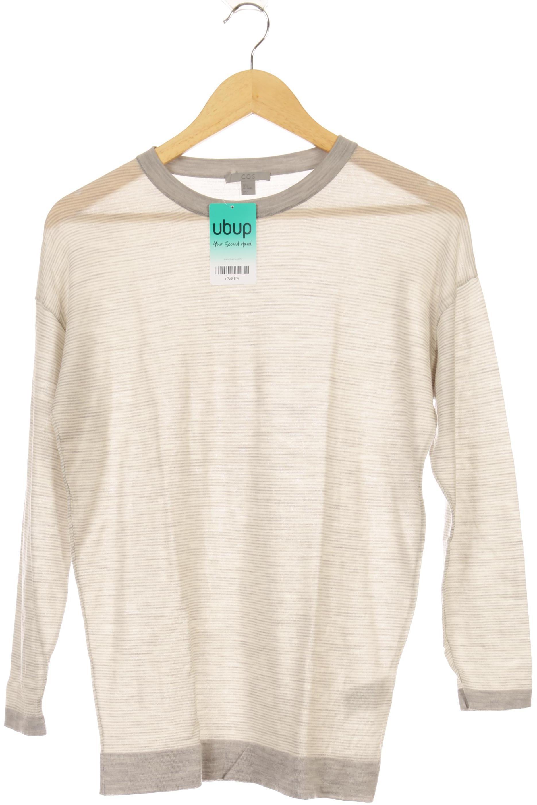 

COS Damen Langarmshirt, grau, Gr. 36