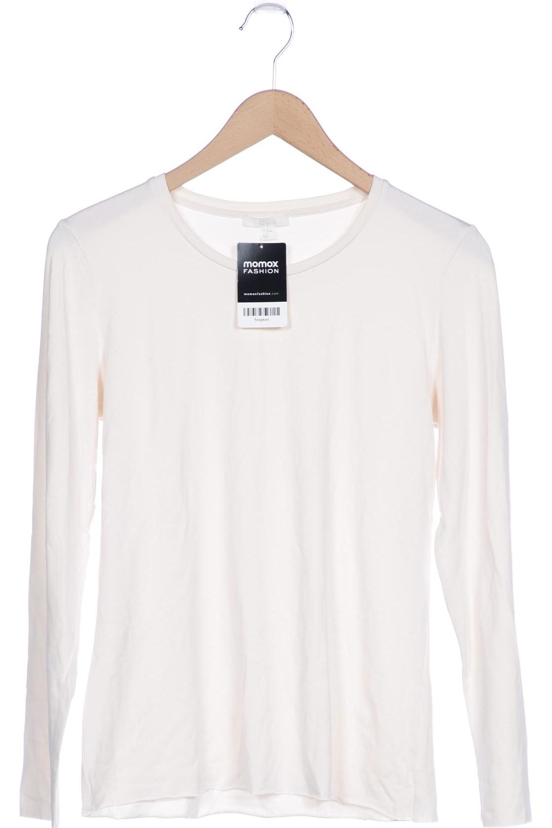 

COS Damen Langarmshirt, cremeweiß