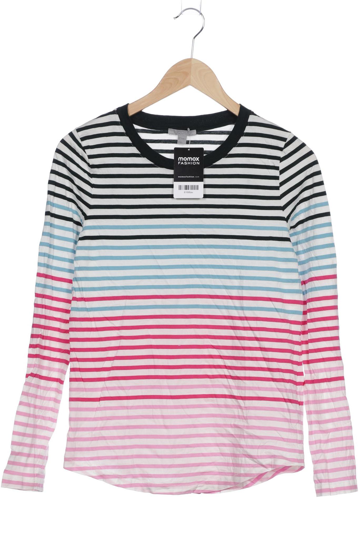 

COS Damen Langarmshirt, mehrfarbig, Gr. 36