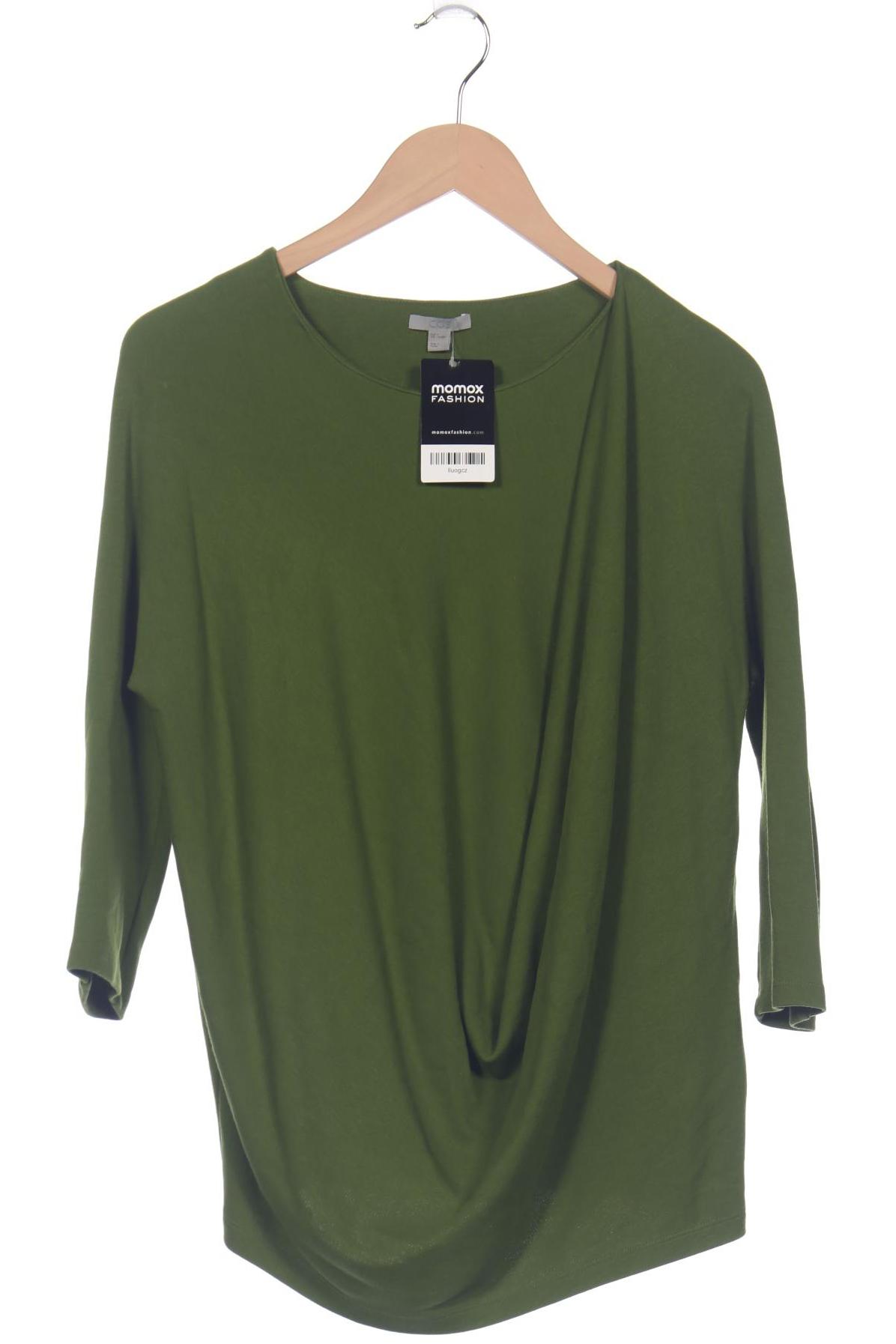 

COS Damen Langarmshirt, grün, Gr. 36