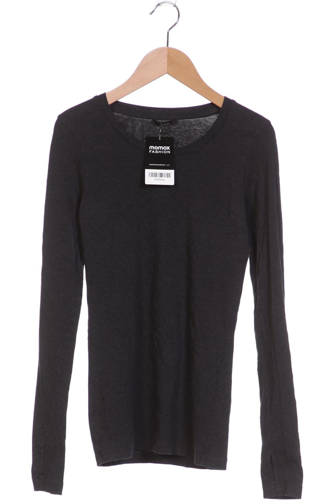 

COS Damen Langarmshirt, grau, Gr. 34